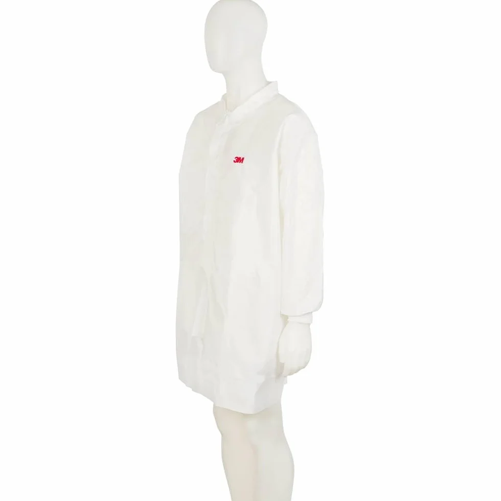 3M 4440-L fartuch laboratoryjny, biały, L
