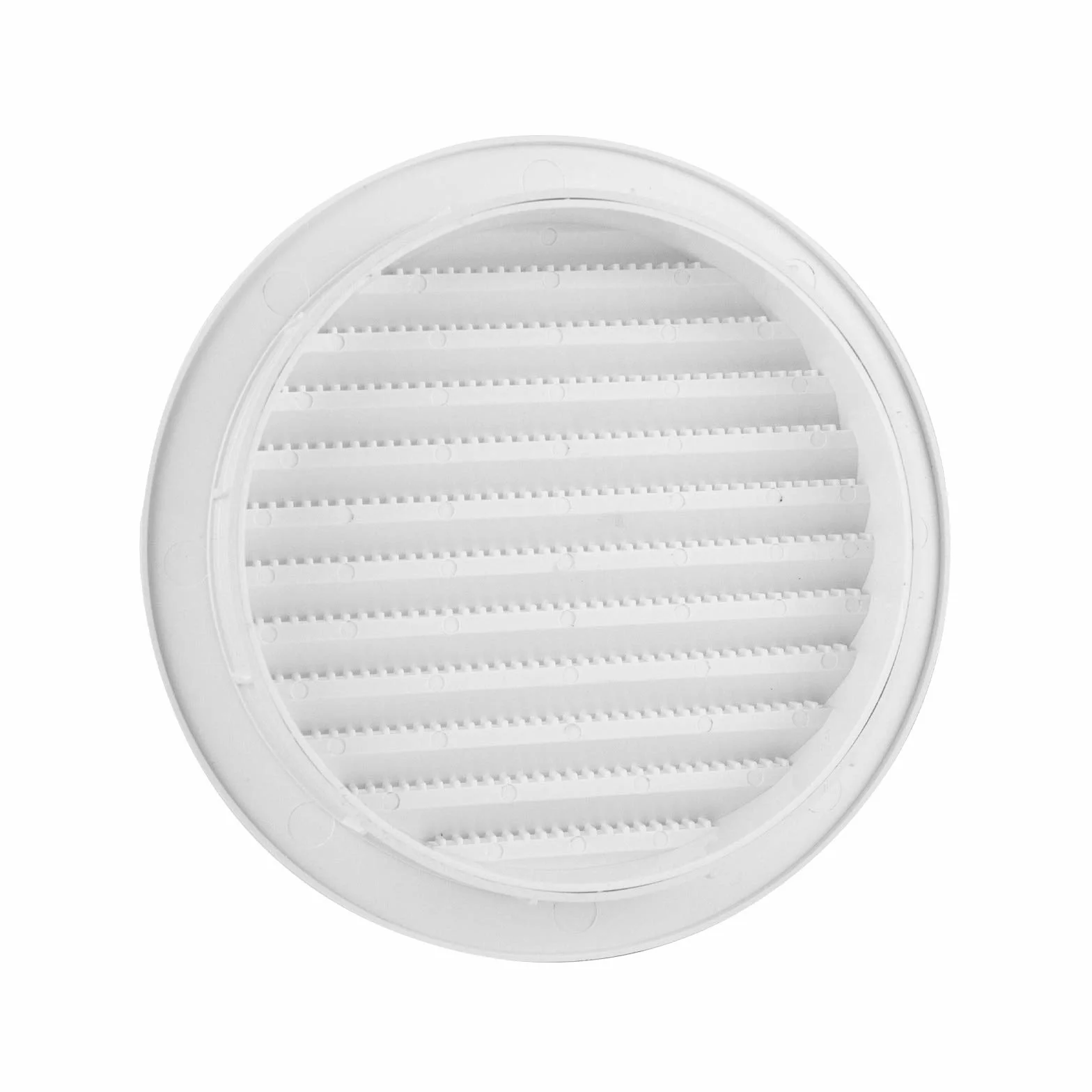 MKK Kratka wentylacyjna okrągła ochrona przed owadami, biała, Ø 160 mm