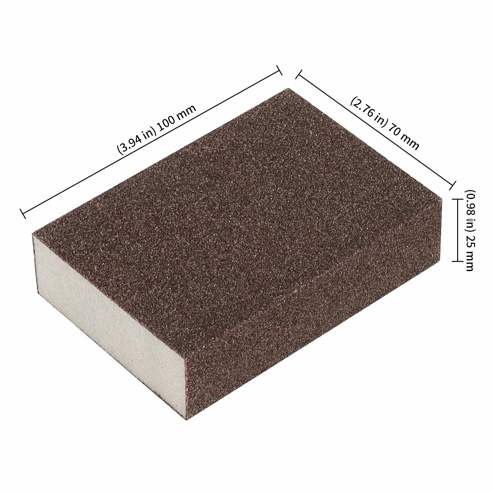 KEILEOHO Zestaw 30 sztuk gąbek szlifierskich 60 80 100 120 180 220 papier ścierny do szlifowania polerowania metalu drewna stali 10x7x2.5 cm