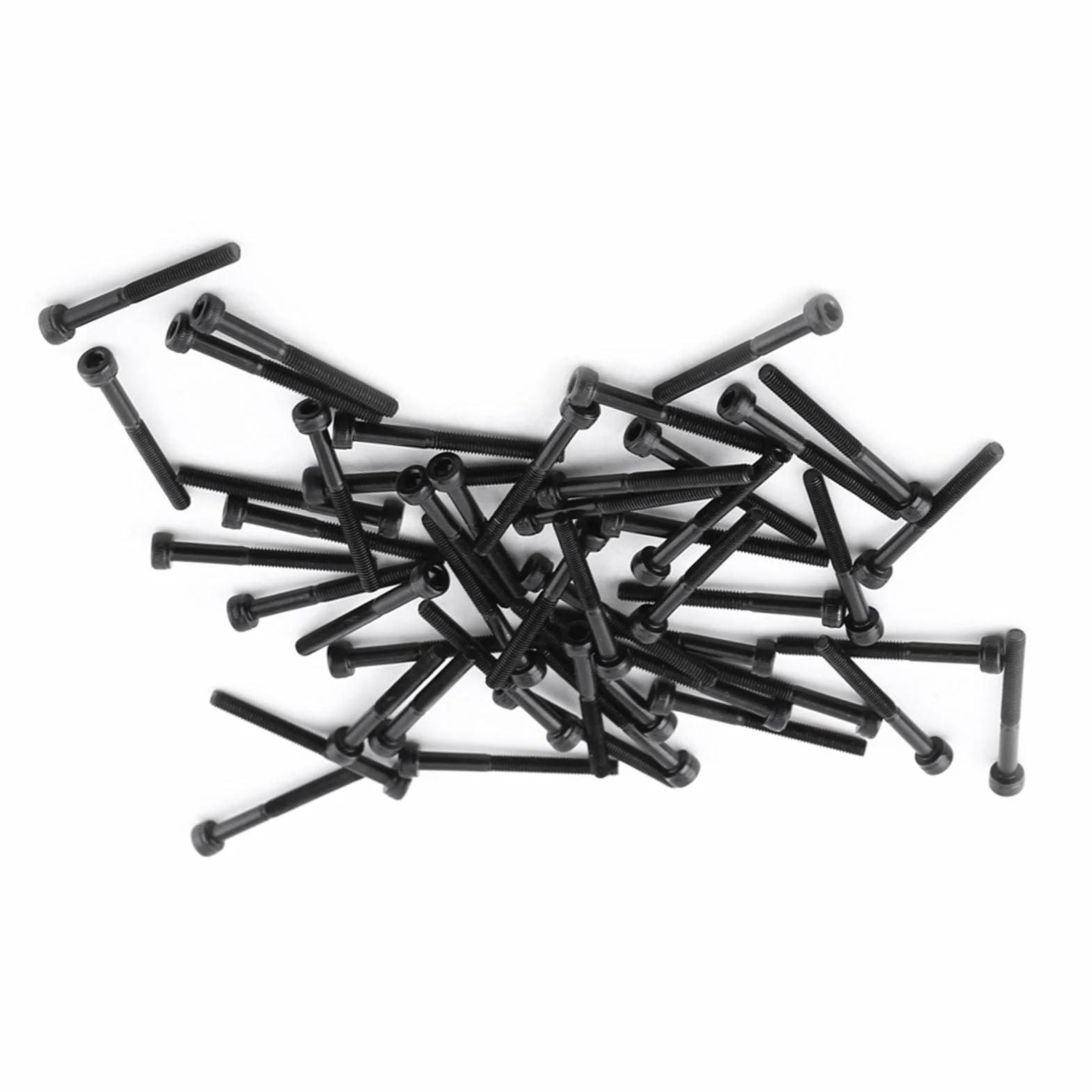 Śruba M3 czarna z łbem walcowym 12.9 30mm 50 sztuk