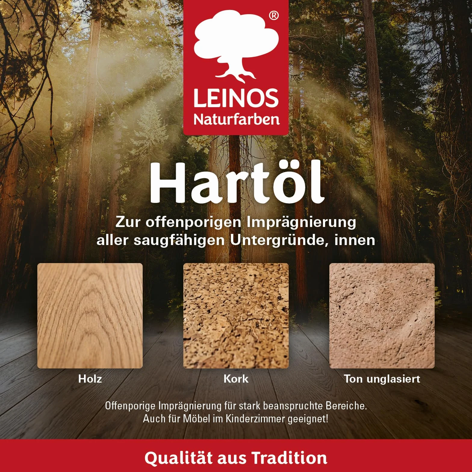 Leinos 240 twardego oleju do wnętrz