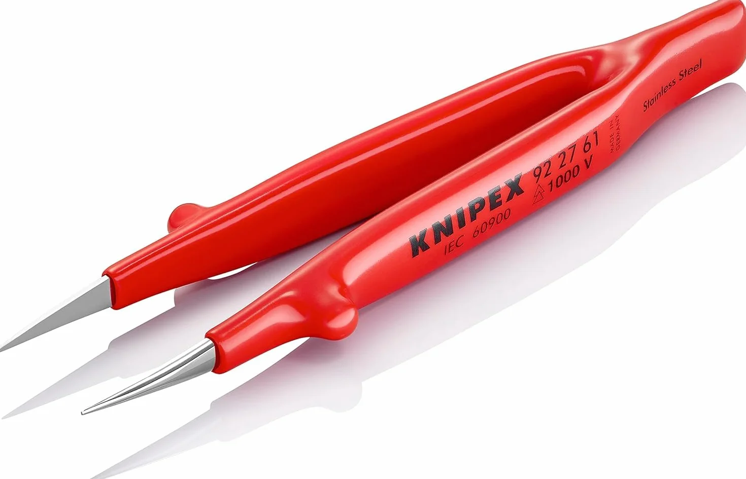 KNIPEX Pinceta uniwersalna izolowane zanurzeniowo 125 mm 92 27 61
