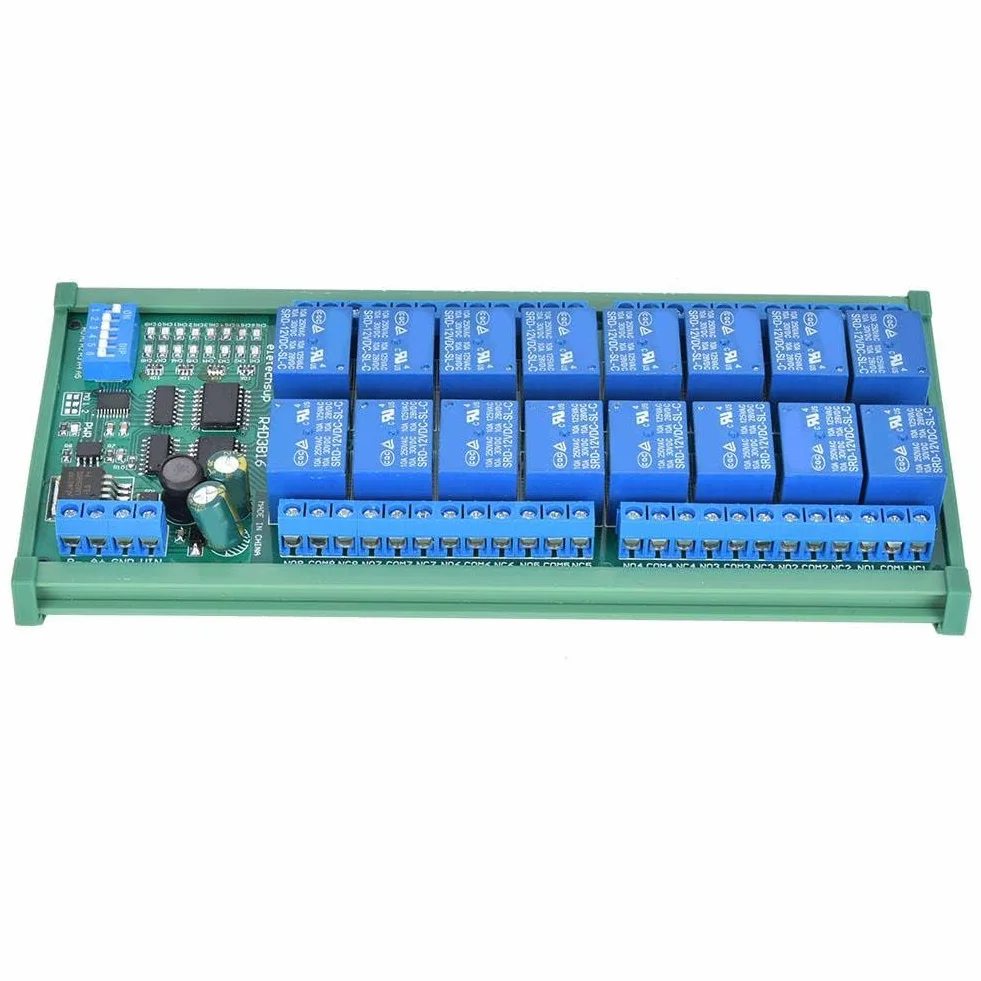 Zasilacz 16-kanałowy Modbus R4D3B16-R do szyny DIN