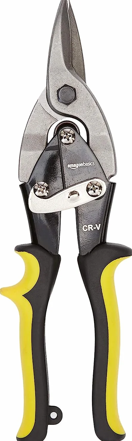 Amazon Basics Nożyce do cięcia blachy, proste