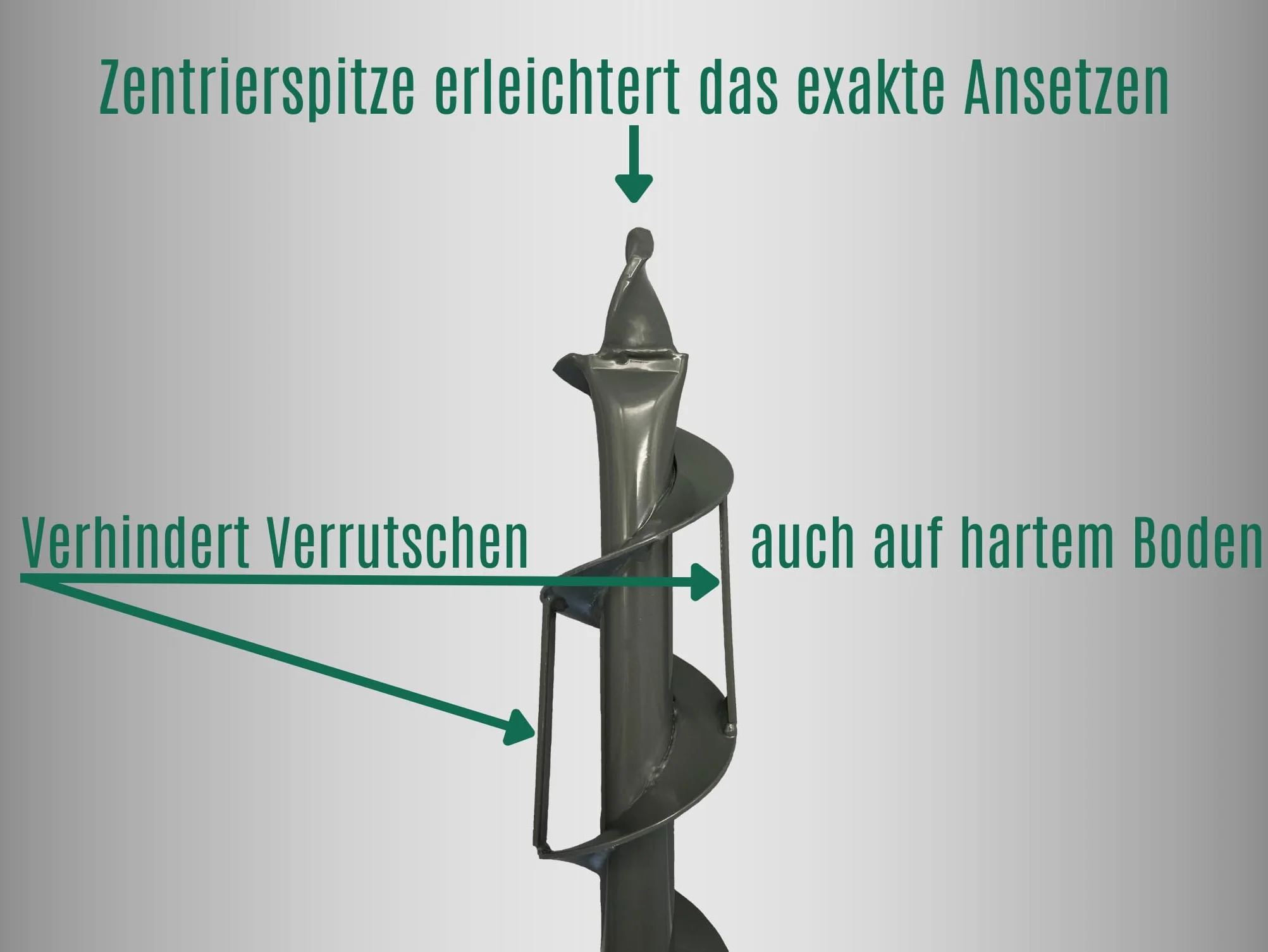 Berger + Schröter Wiertło do otworów w ziemi 7 cm, wiertło słupkowe, 1 sztuka