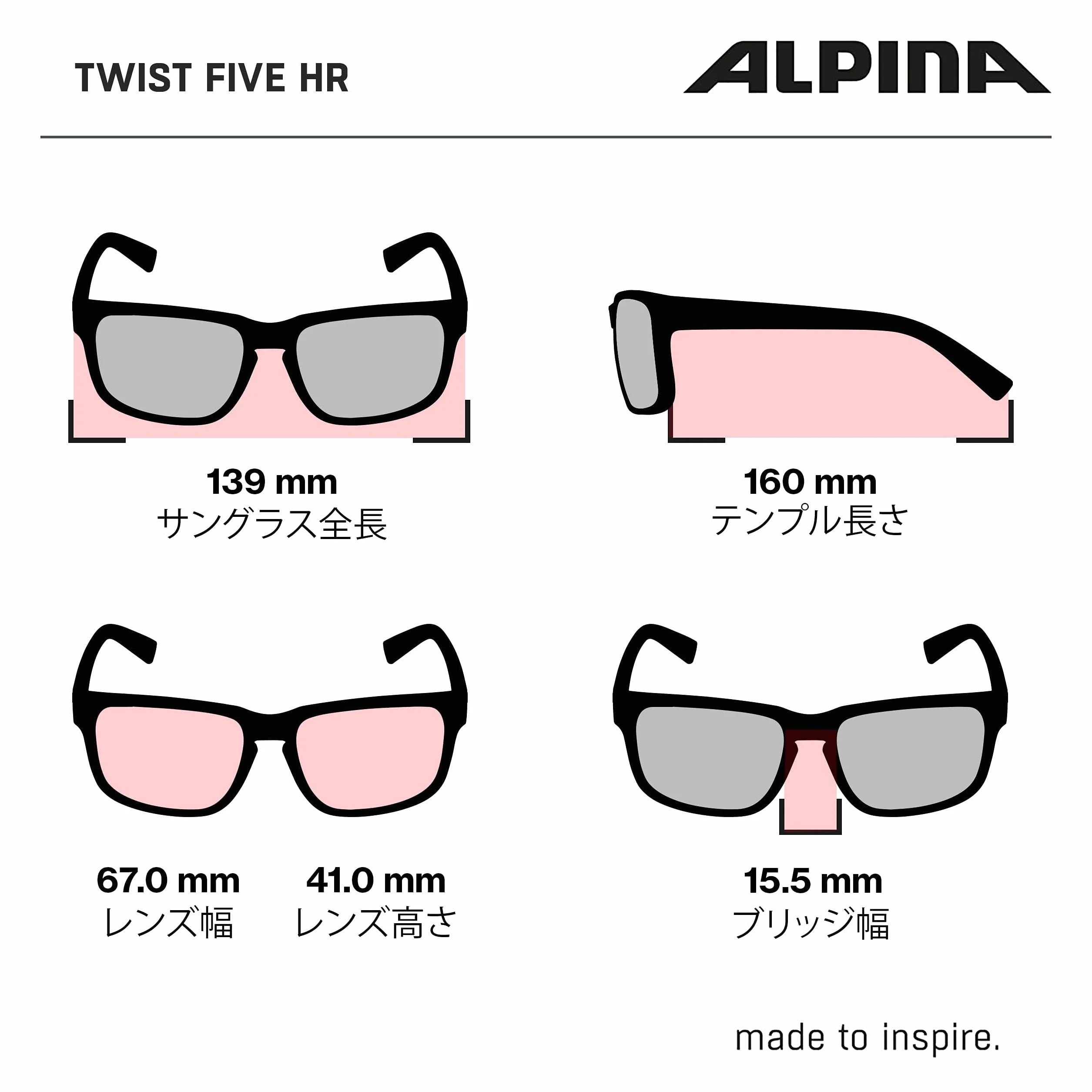 ALPINA okulary sportowe Uniseks Okulary sportowe i rowerowe (1 w zestawie)