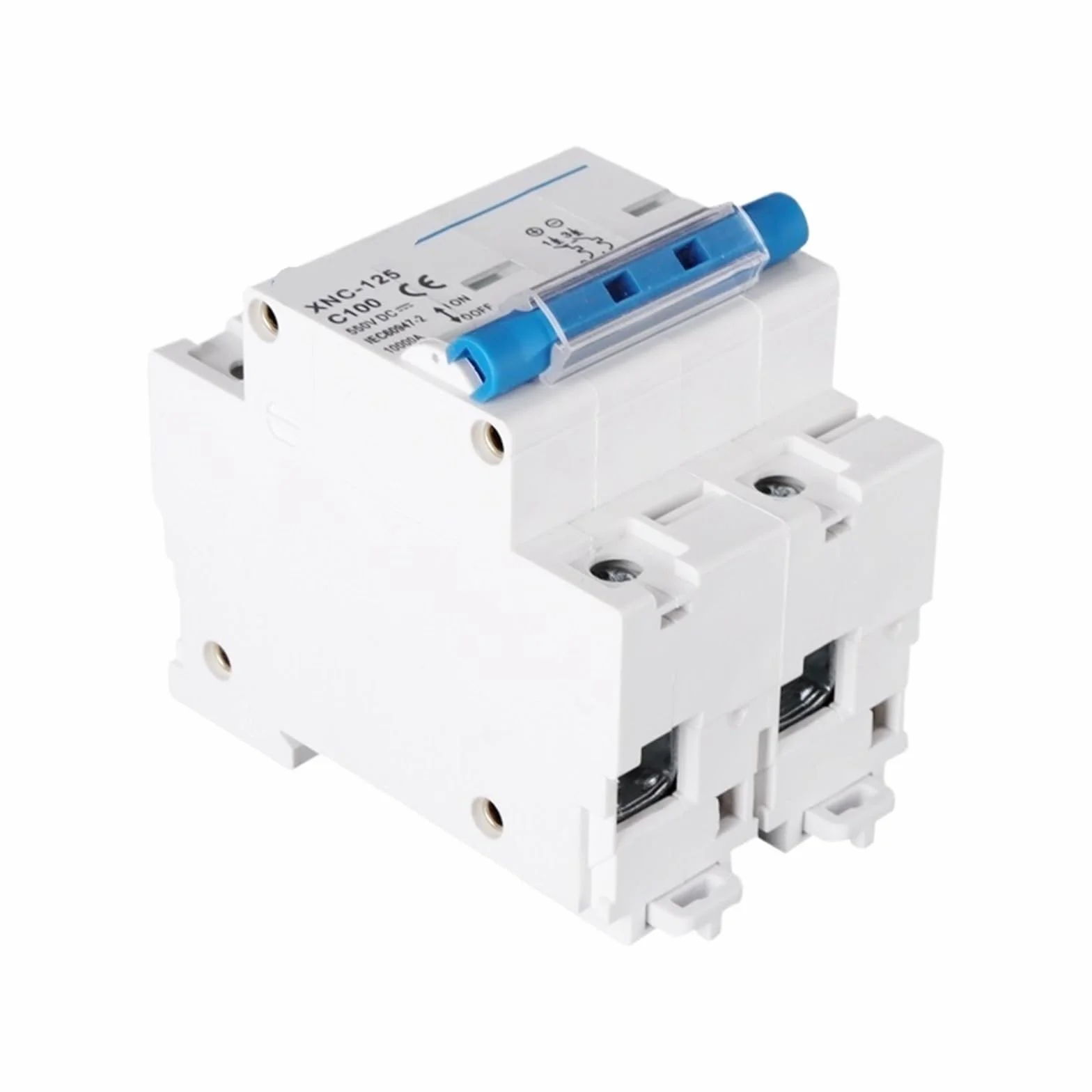 2P 125A 100A 80A MCB 550V Wyłącznik automatyczny do systemu PV bateria wyłącznik główny (100 A)