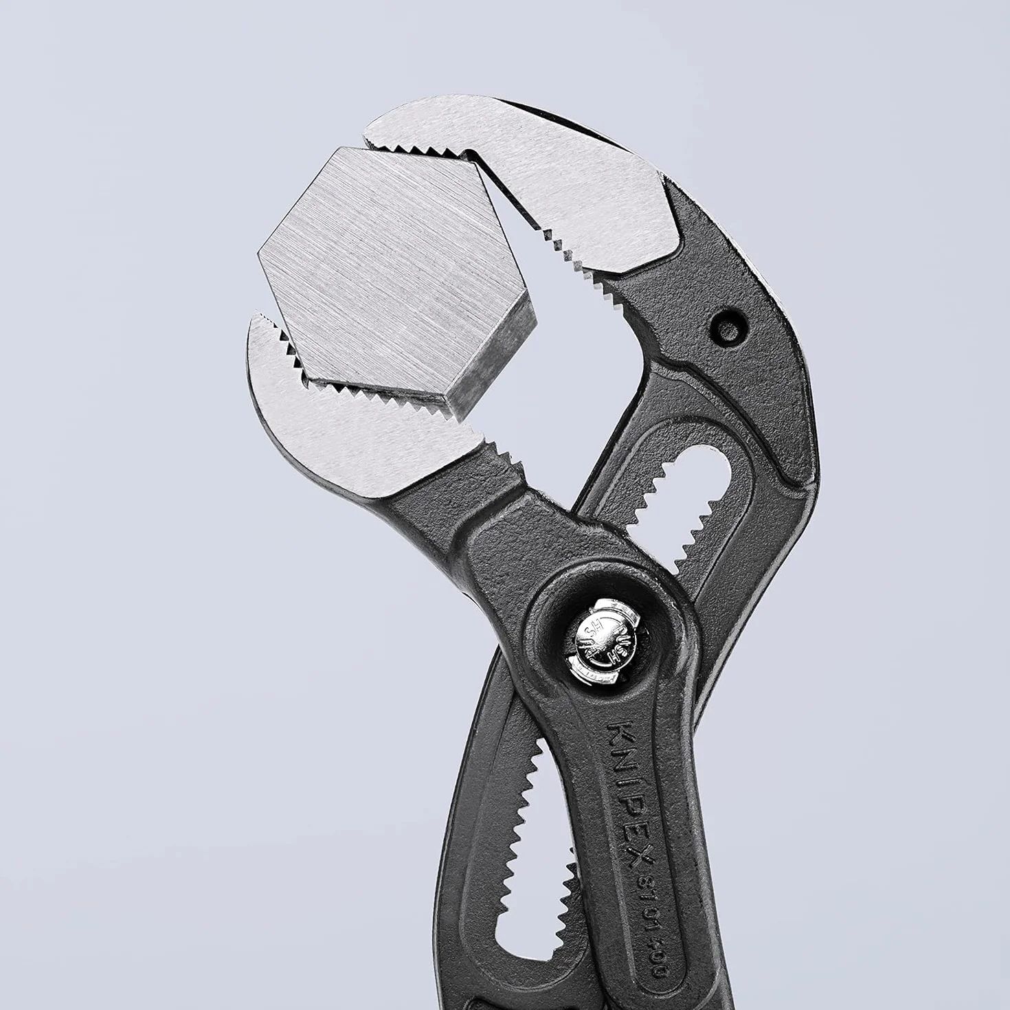 KNIPEX Cobra XL Szczypce do rur 400 mm 87 01 400 fosforanowana antypoślizgowa