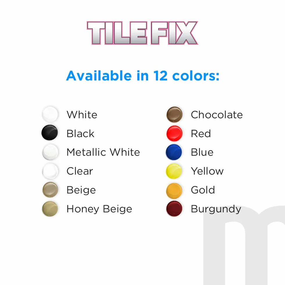 MagicEzy Tile Fix Kolorowy wypełniacz do płytek biały