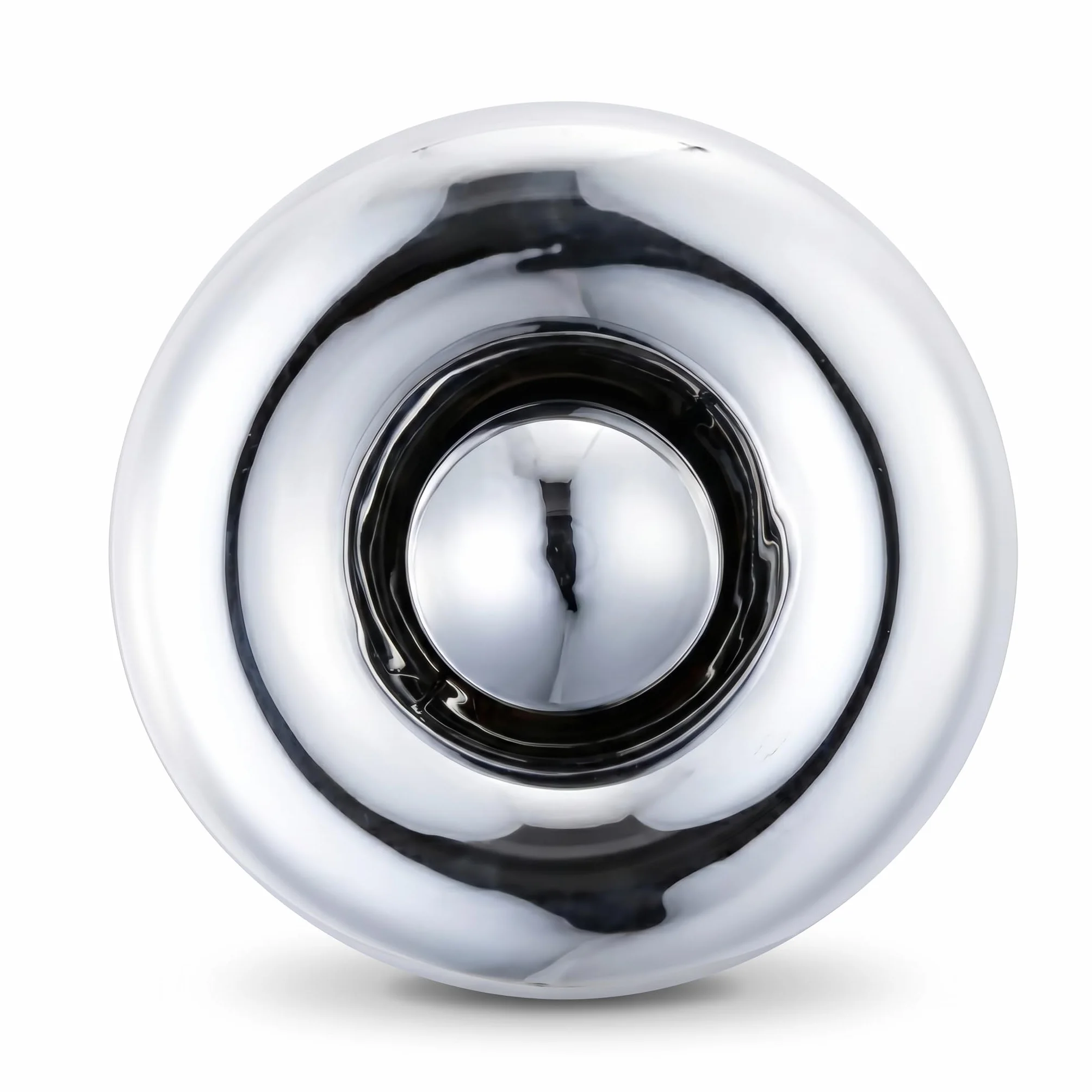 BARCELONA LED Okrągła Lampa Ścienna Chrom Szkło Ø30cm LIPS Pośrednie Oświetlenie E27 G45 Nowoczesny Kinkiet Wewnętrzny Efekt Lustra Dekoracyjny do Salonu Sypialni Korytarza Hotel Premium
