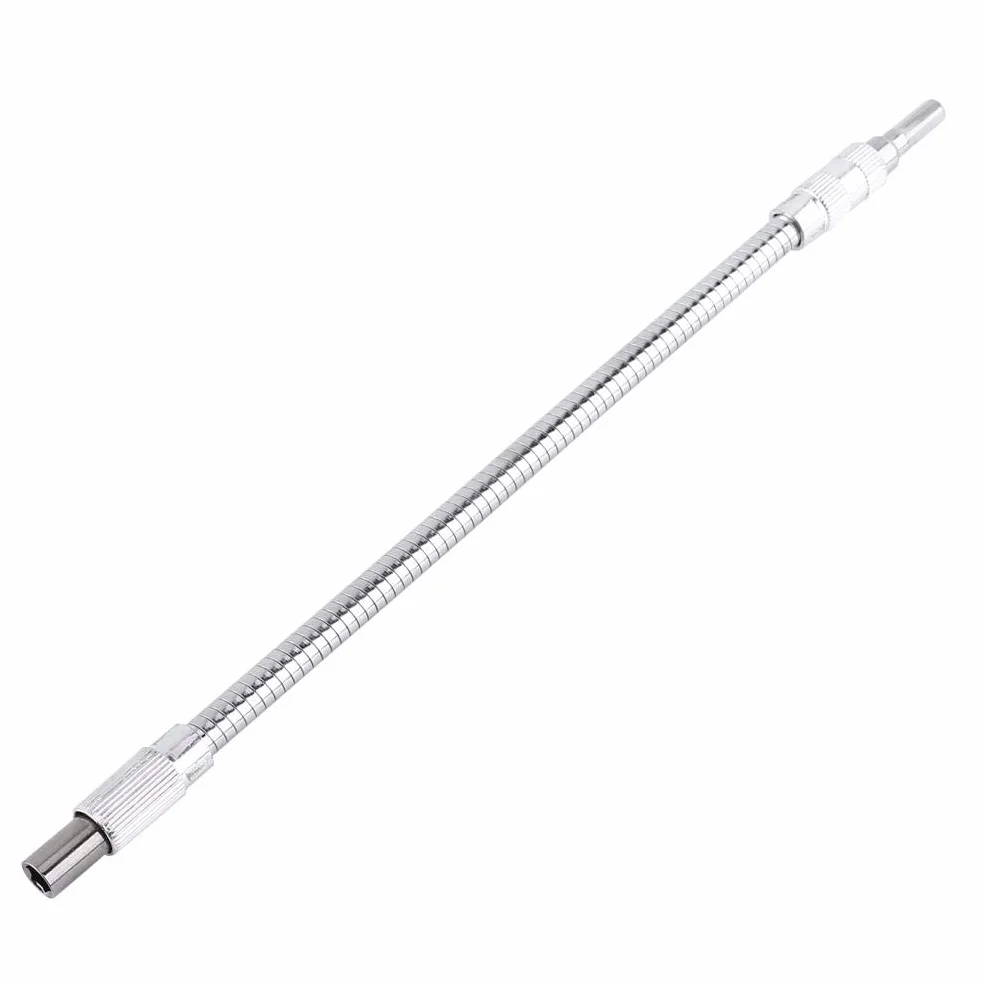 Akozon elastyczny wałek przedłużacz śrubokręt 1/4" 300 mm uchwyt do bitów