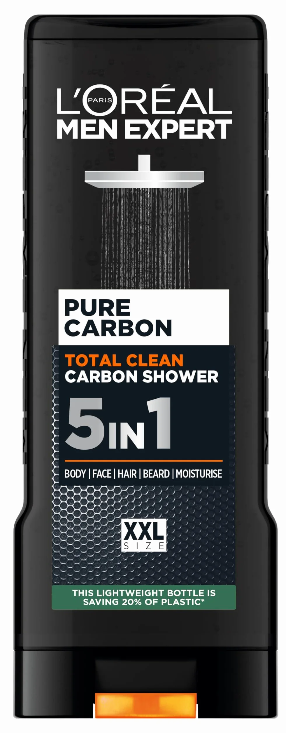 L'Oréal Paris Men Expert, Żel pod prysznic, Total Clean, 400 ml