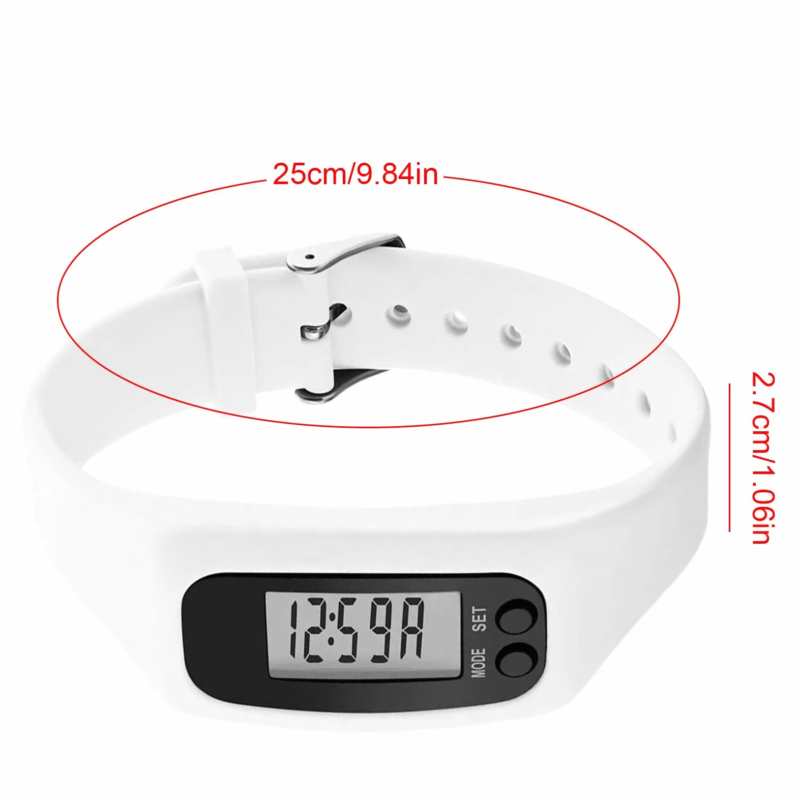 Step Watch, bez aplikacji, bez telefonu, monitor | sportowe inteligentne zegarki licznik kalorii – do chodzenia fitnessu na co dzień podróż dojazdy do pracy jogging piesze wycieczki park