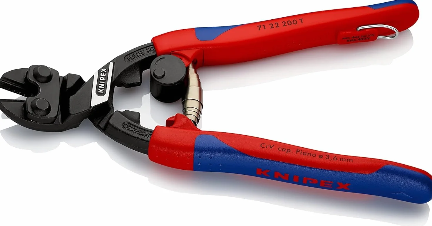 KNIPEX CoBolt 71 22 200 T BK kompaktowe szczypce tnące przegubowe