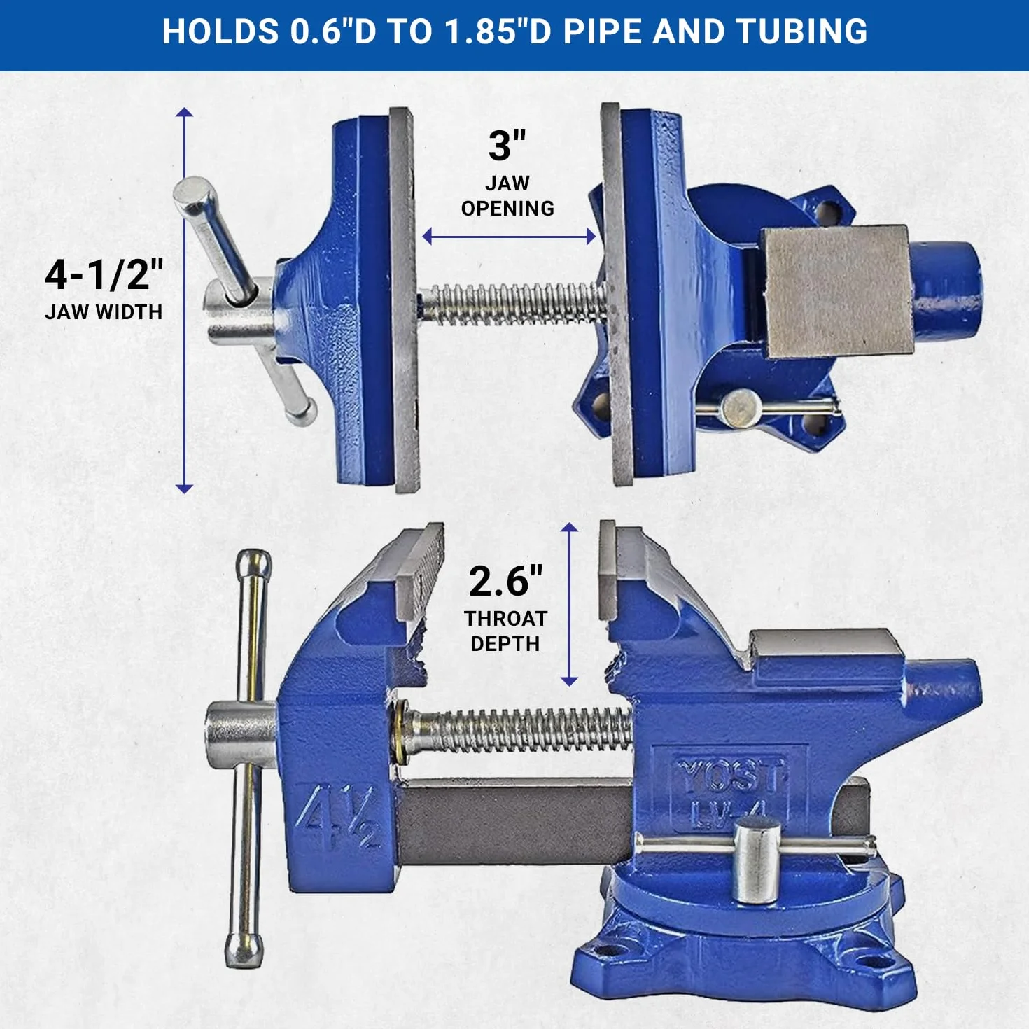 Yost Tools Imadło stołowe LV-4