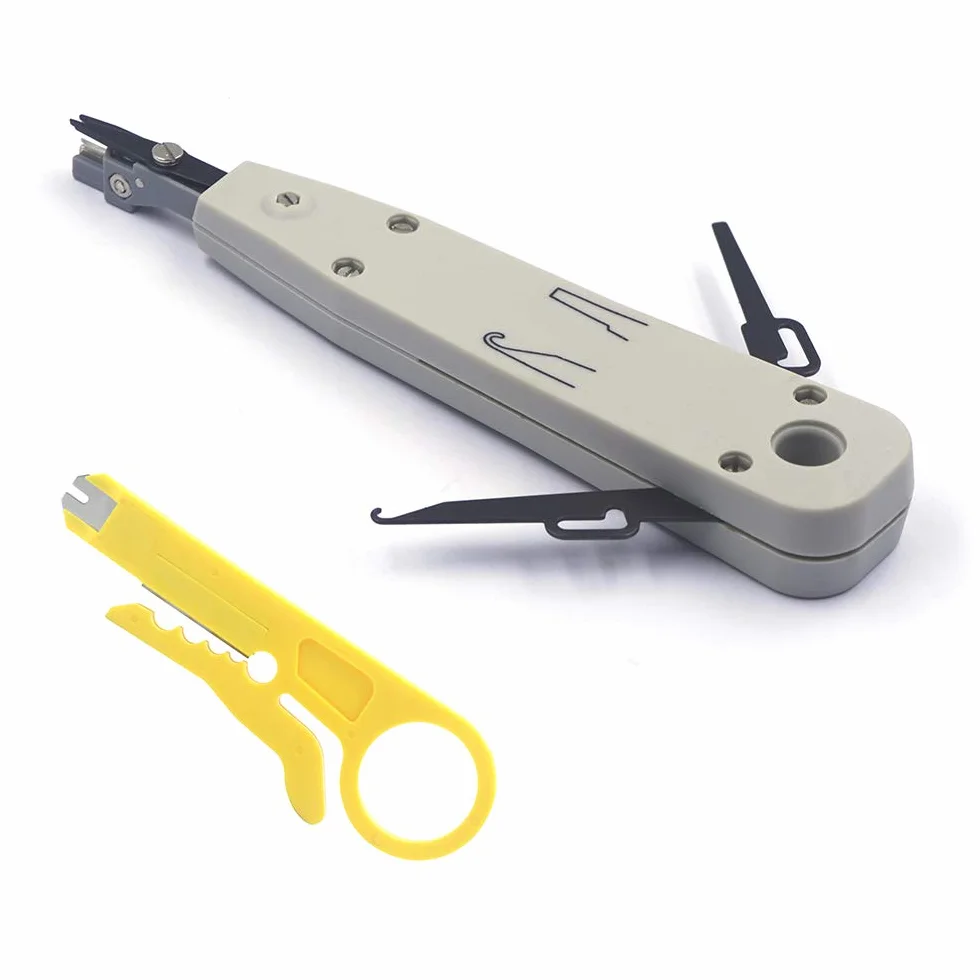 VCE G602 Narzędzie punch-down Ethernet Krone RJ45 Cat5 Cat6 Cat7 kabel telefoniczny IDC ściągacz izolacji zestaw