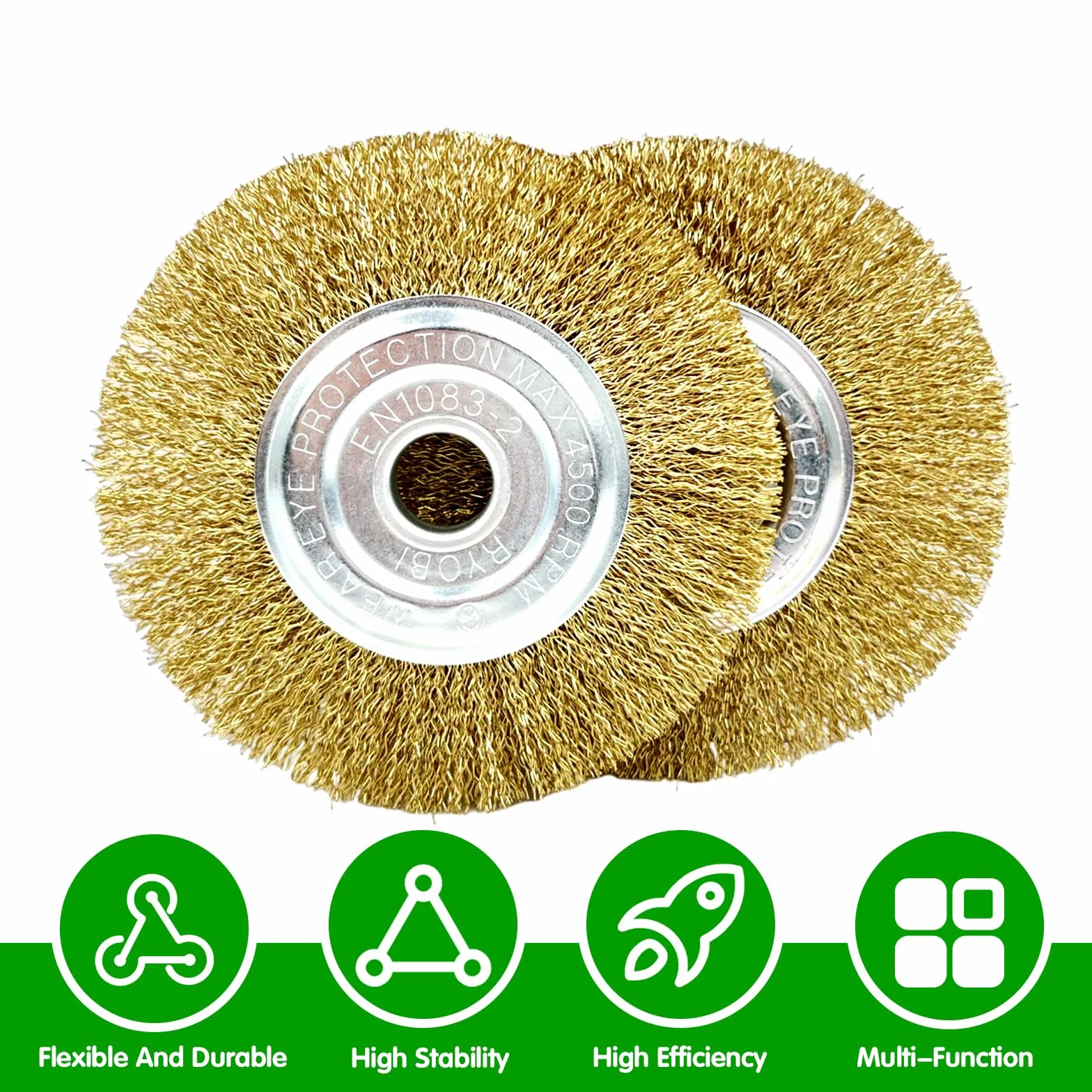 Szczotki do fug z drutu stalowego 115 mm do Glorii Multibrush, szeroka szczotka druciana