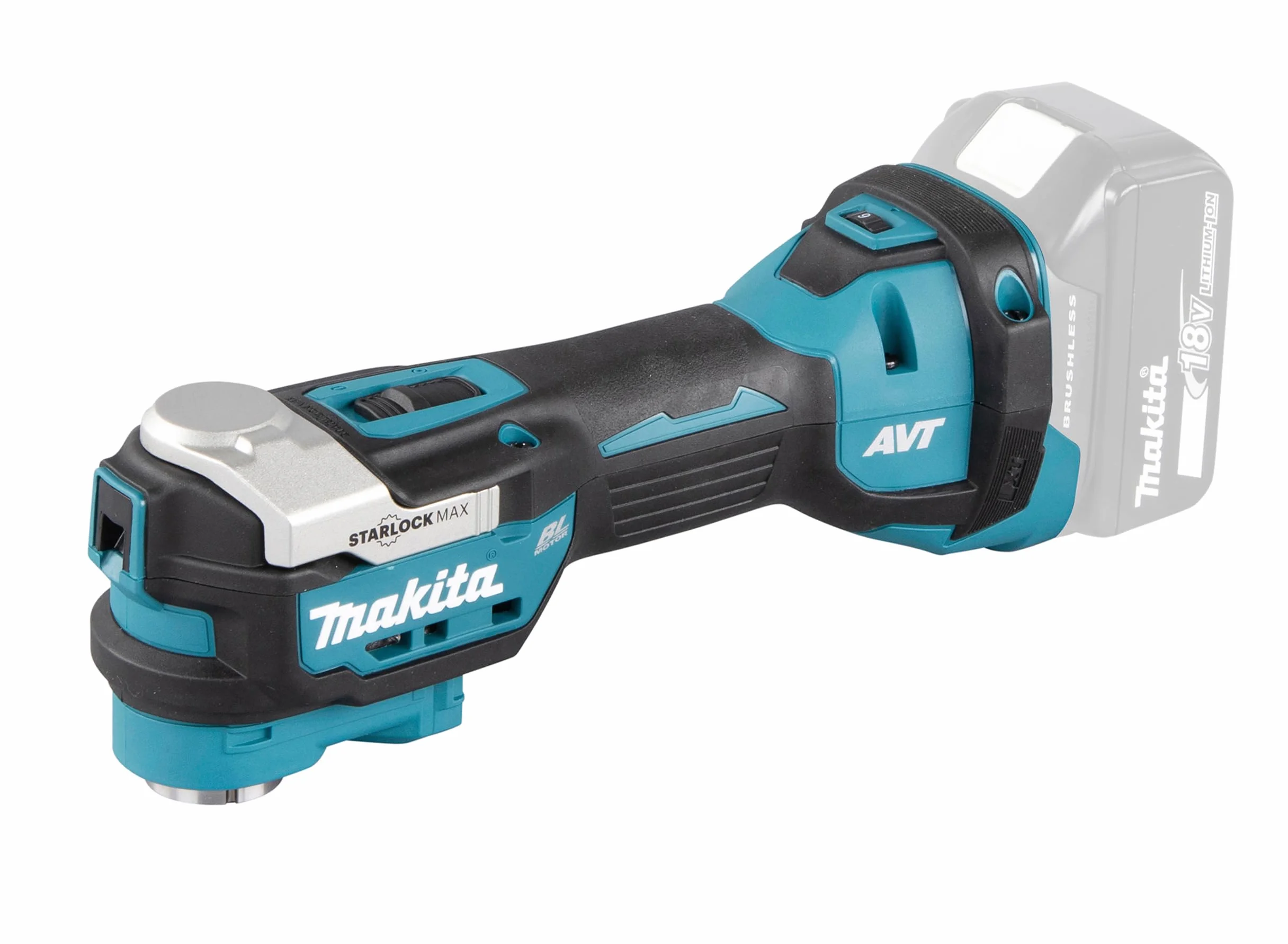 MAKITA DTM52ZJX2 Narzędzie wielofunkcyjne 18 V LXT Solo z zestawem akcesoriów MAKPAC