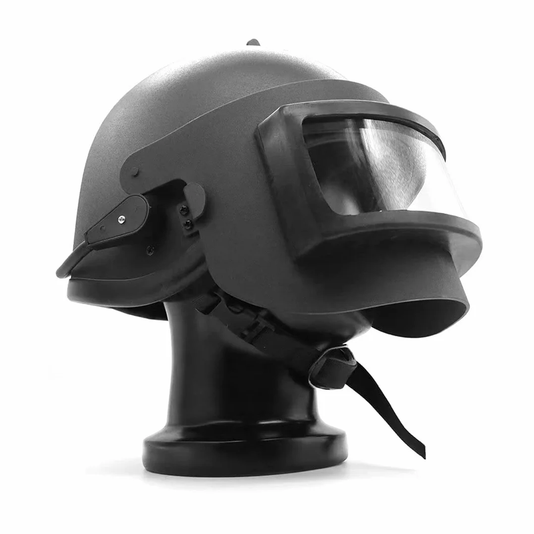 SKLL K63 Rosyjski wojskowy kask taktyczny, sprzęt ochronny poziomu III, łatwy zdejmowany rekwizyt do kasku taktycznego, outdoorowy, wojskowy, airsoft, do paintballa, gamingowy (czarny)