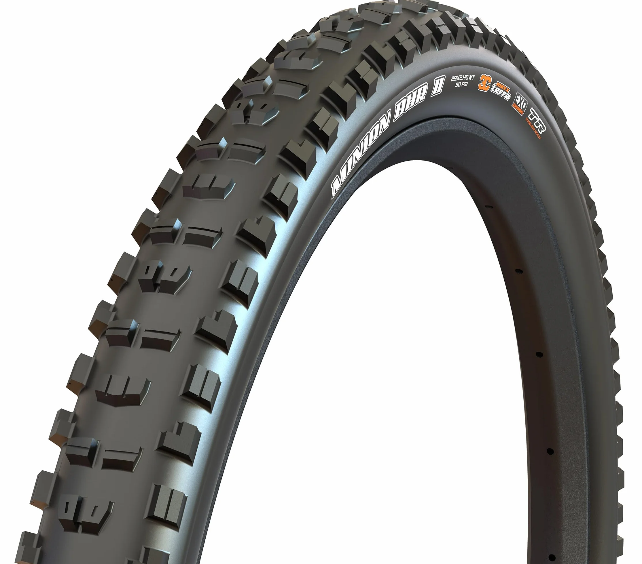MAXXIS Minion DHR II 29x2.40WT TR DH casing 60x2TPI pieghevole 3C MaxxTerra E50