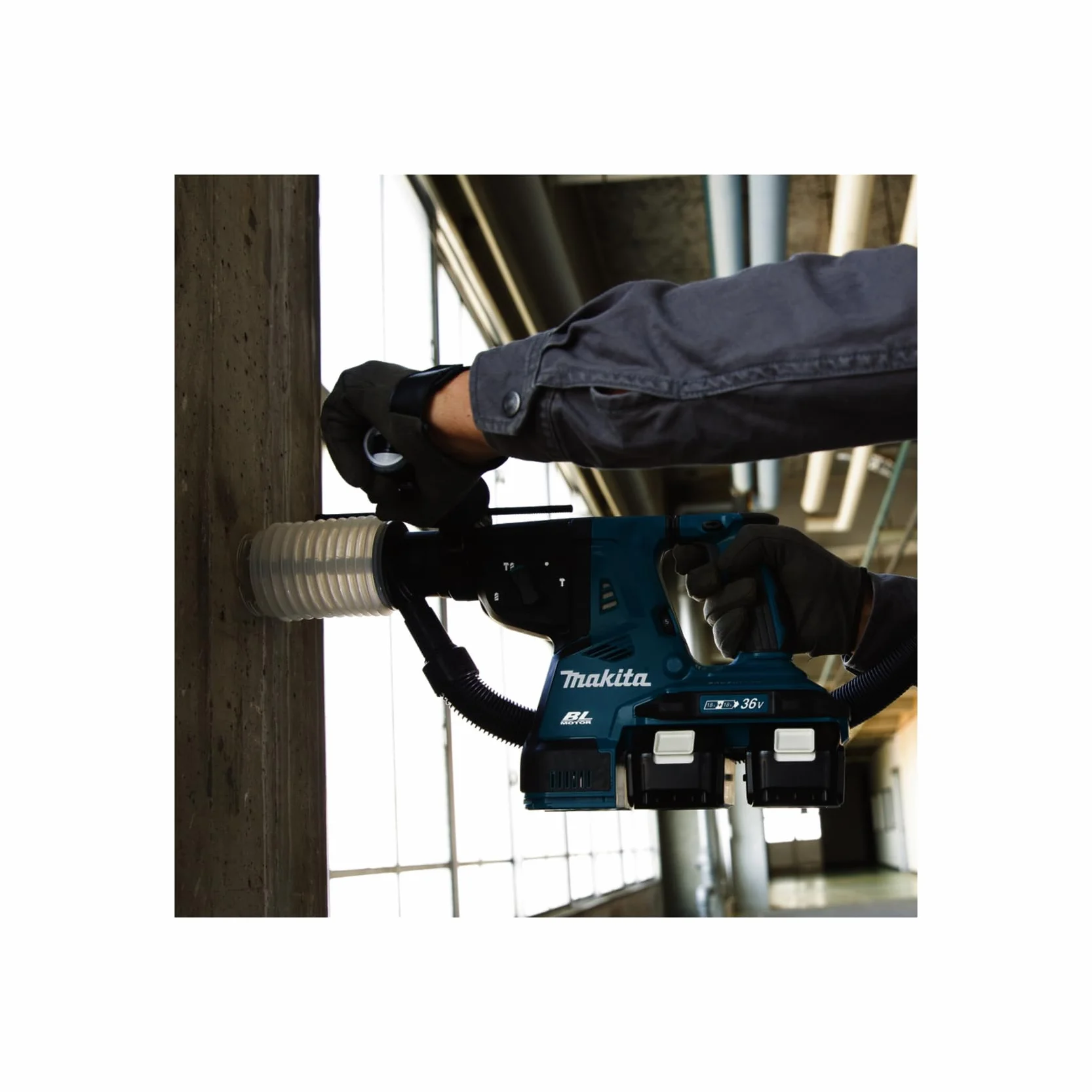 Makita DHR280ZJ Młot Kombi 2 x 18 V Bez Akumulatora