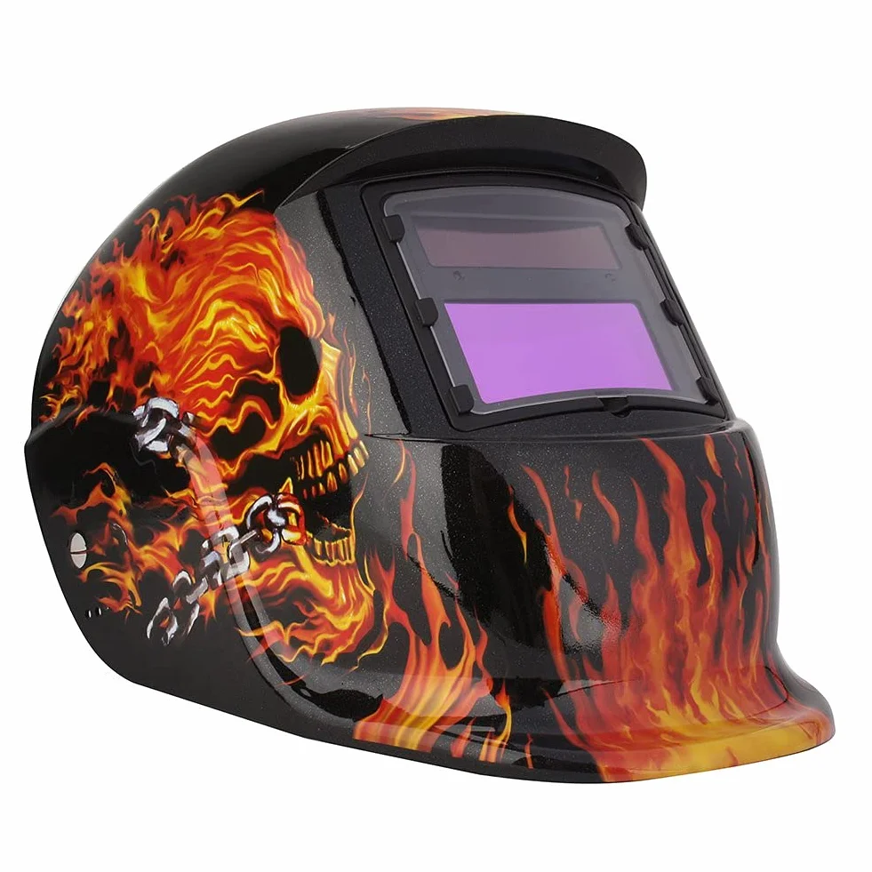 Ejoyous Kask spawalniczy automatyczny duże pole widzenia MIG MAG TIG solarny zasilany baterią litową
