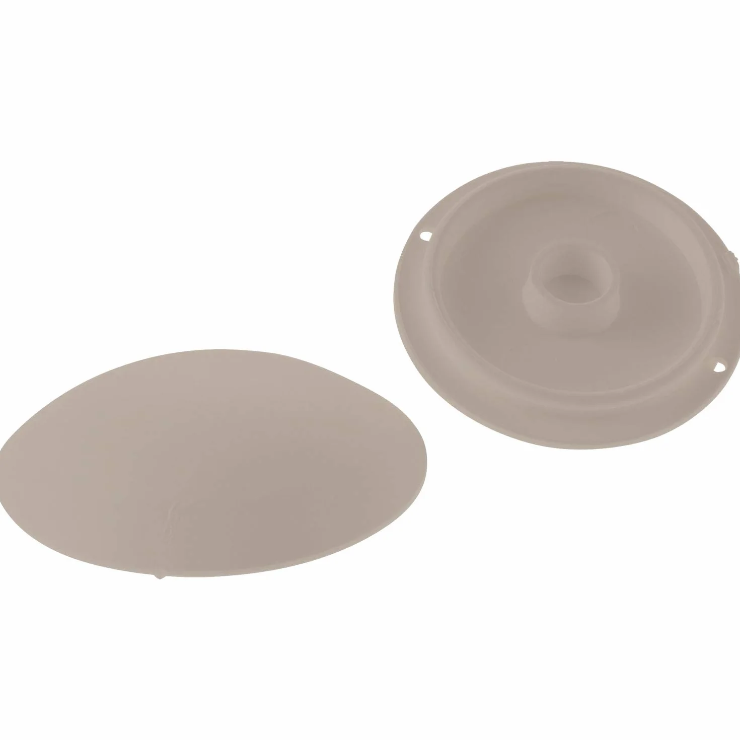 Vas123 odbojnik do drzwi 60 mm samoprzylepny beżowy 6 sztuk