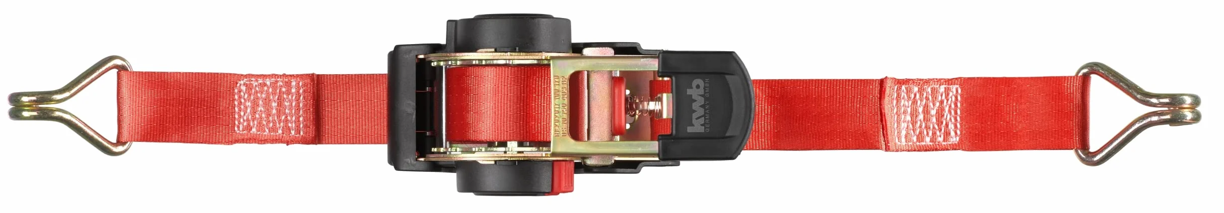 Kwb Pas mocujący z automatycznym zwijaniem 500 kg 38 mm 4 m z hakiem TÜV/GS