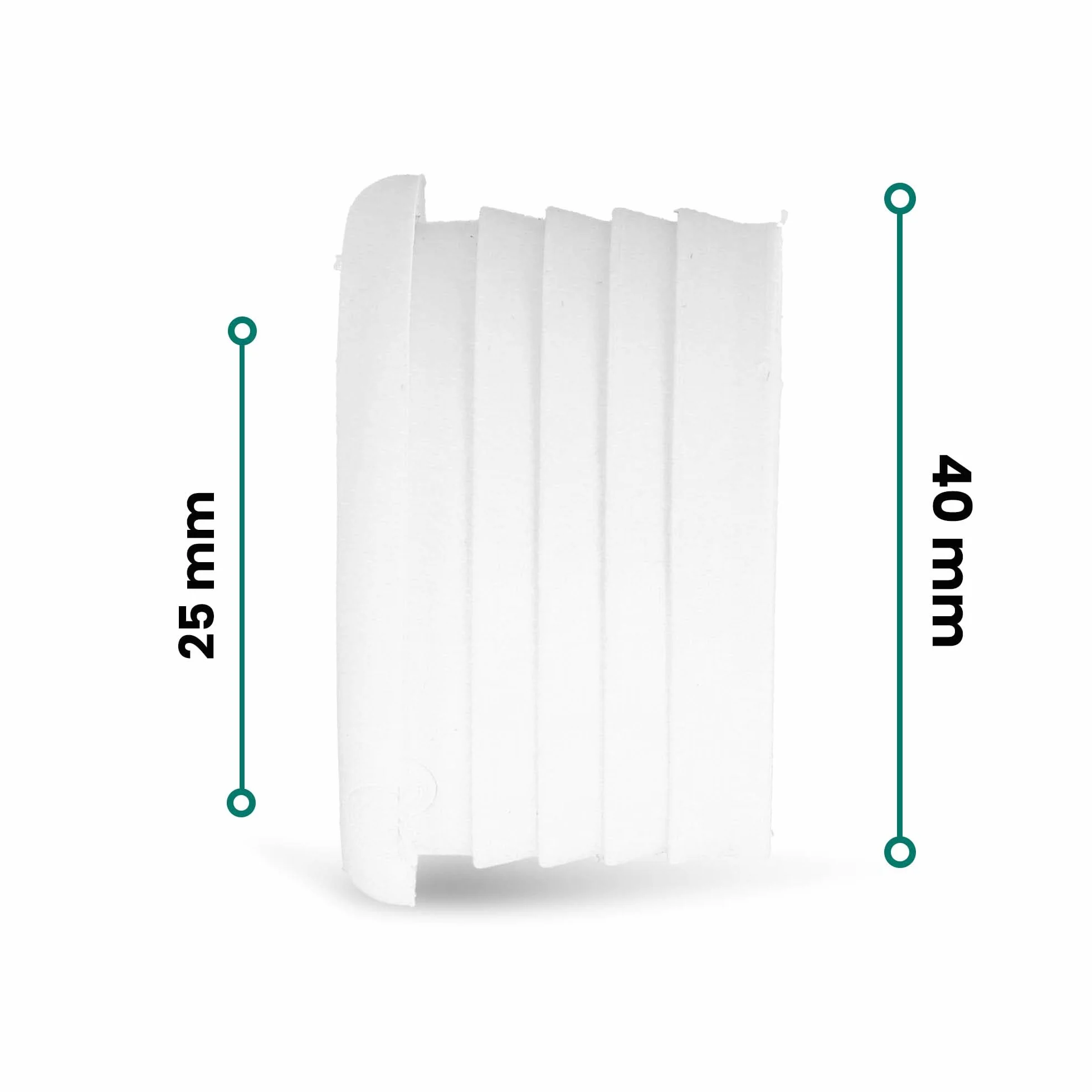 Gumowa Redukcja Instalacji Kanalizacyjnej 40 x 25 mm Adapter Uszczelniający