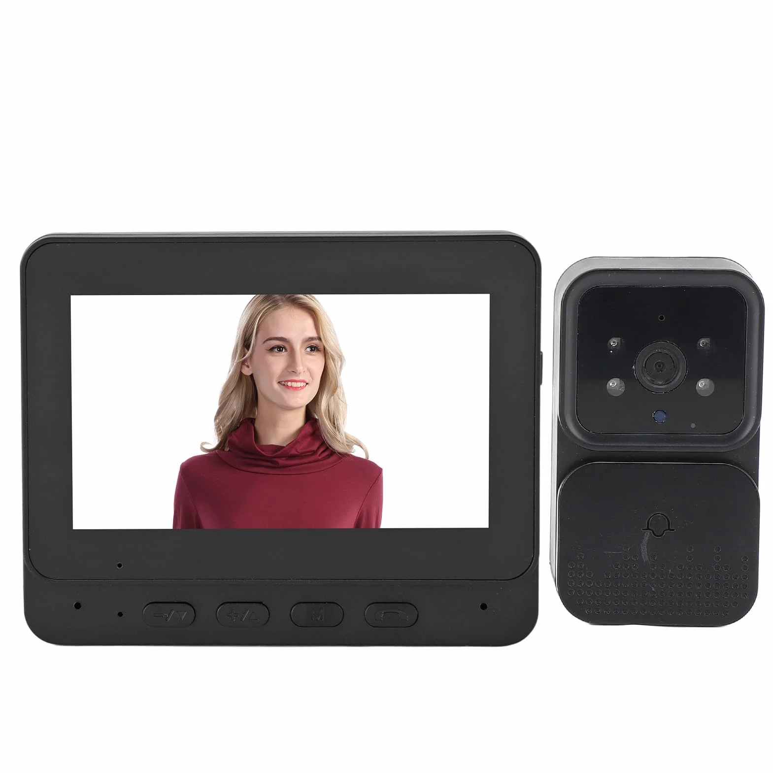 Bezprzewodowy wideodomofon WiFi Vsion z kamerą 1080P, dwukierunkowy domofon do mieszkań