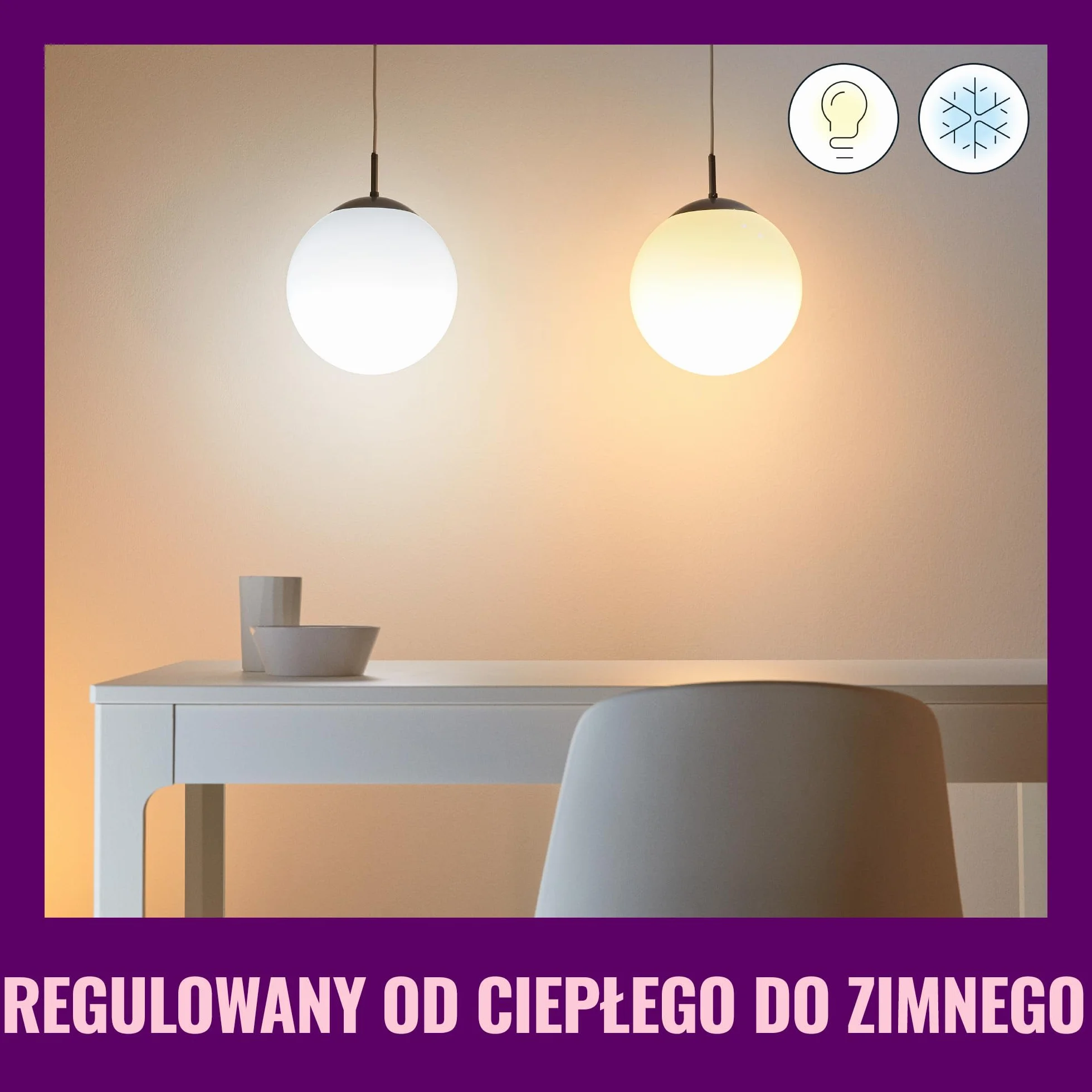 WiZ Inteligentna Żarówka 40W P45 E14 Wi-Fi Bluetooth Sterowanie Aplikacją