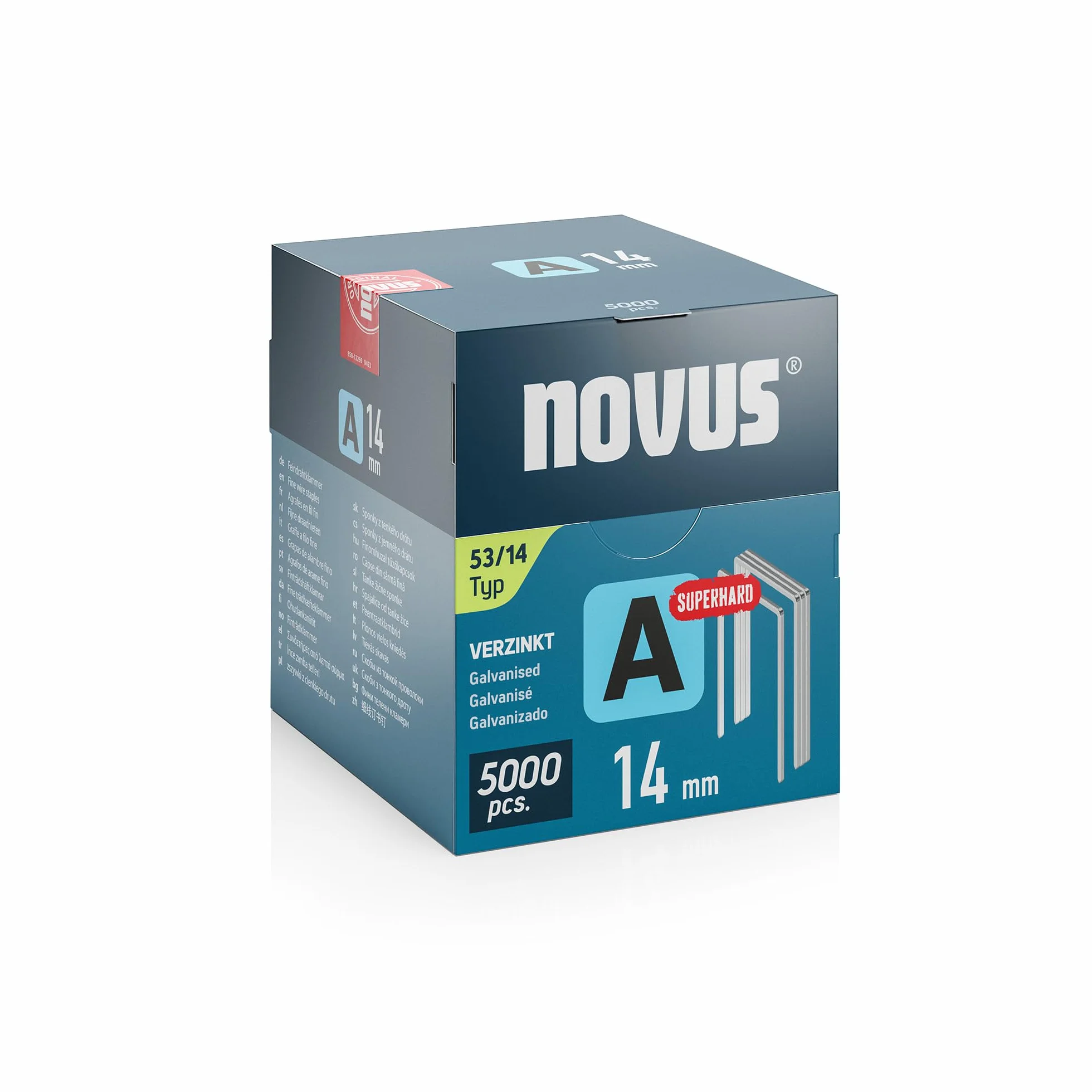 Novus Tools Zszywacz typ 53 14 mm szary 042-0764