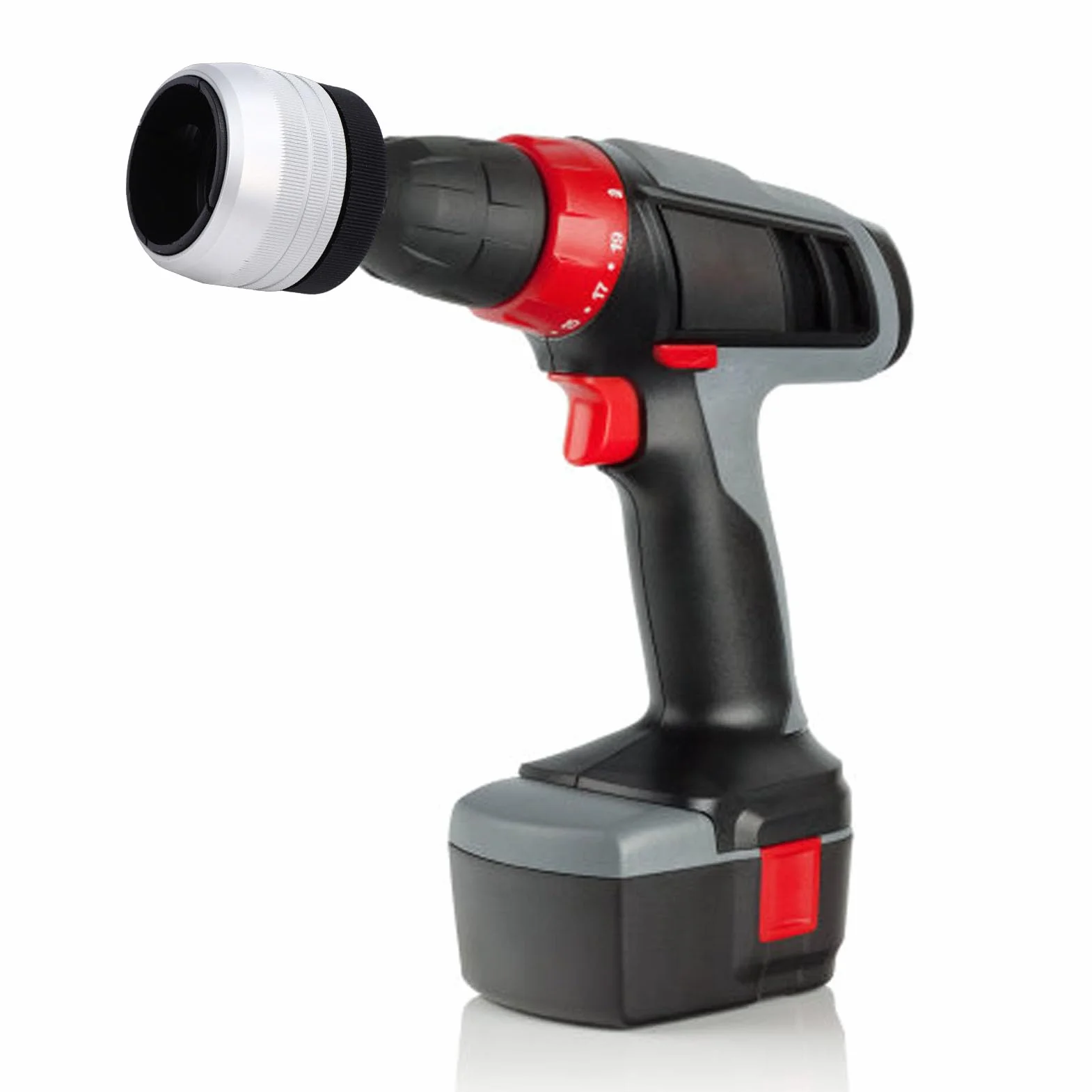ASHATA Adapter do Gratowania Rur, Stal Stopowa Aluminium, Rdzeń Wieloostrzowy, 5/16-2 1/8 Cala