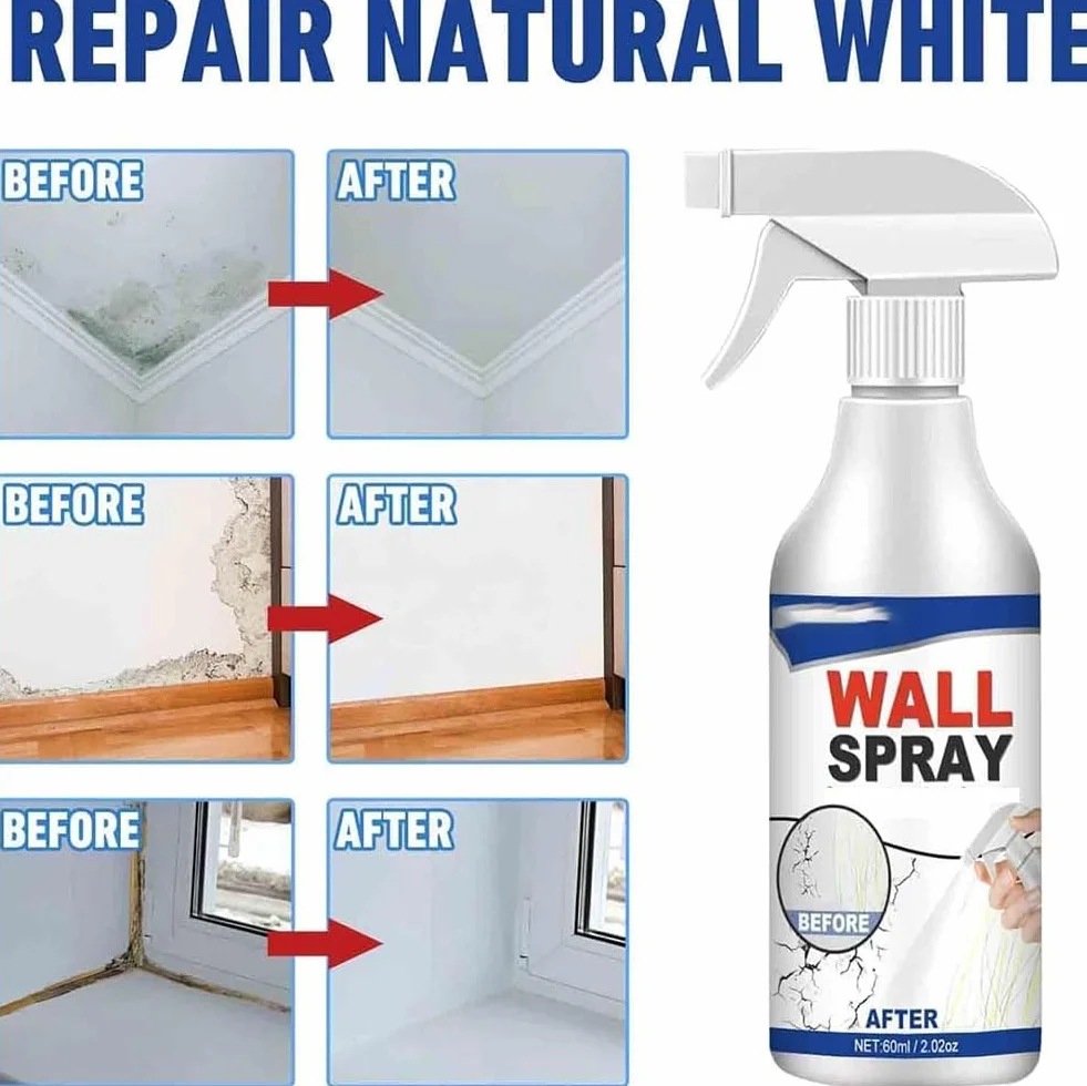 Magic Wall Repair Spray Set - Odporna Na Kurz I Plamy, Uniwersalna Farba Do Naprawy ścian (3 Szt.)