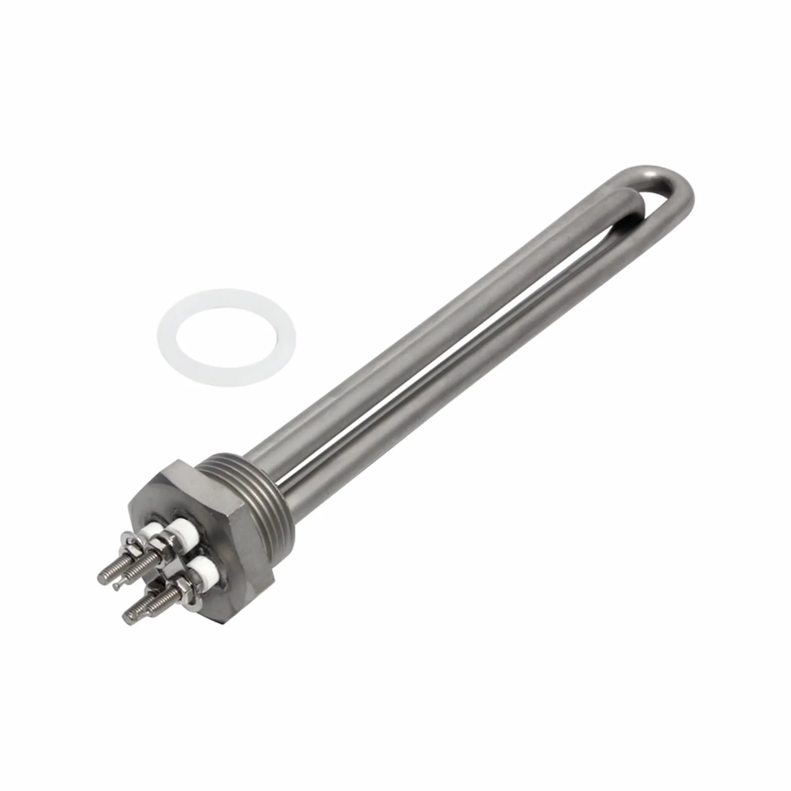 Fengpeng DN25 DC 48V 600W Element grzejny do podgrzewacza wody słonecznej 1-calowy stal nierdzewna 304 200mm