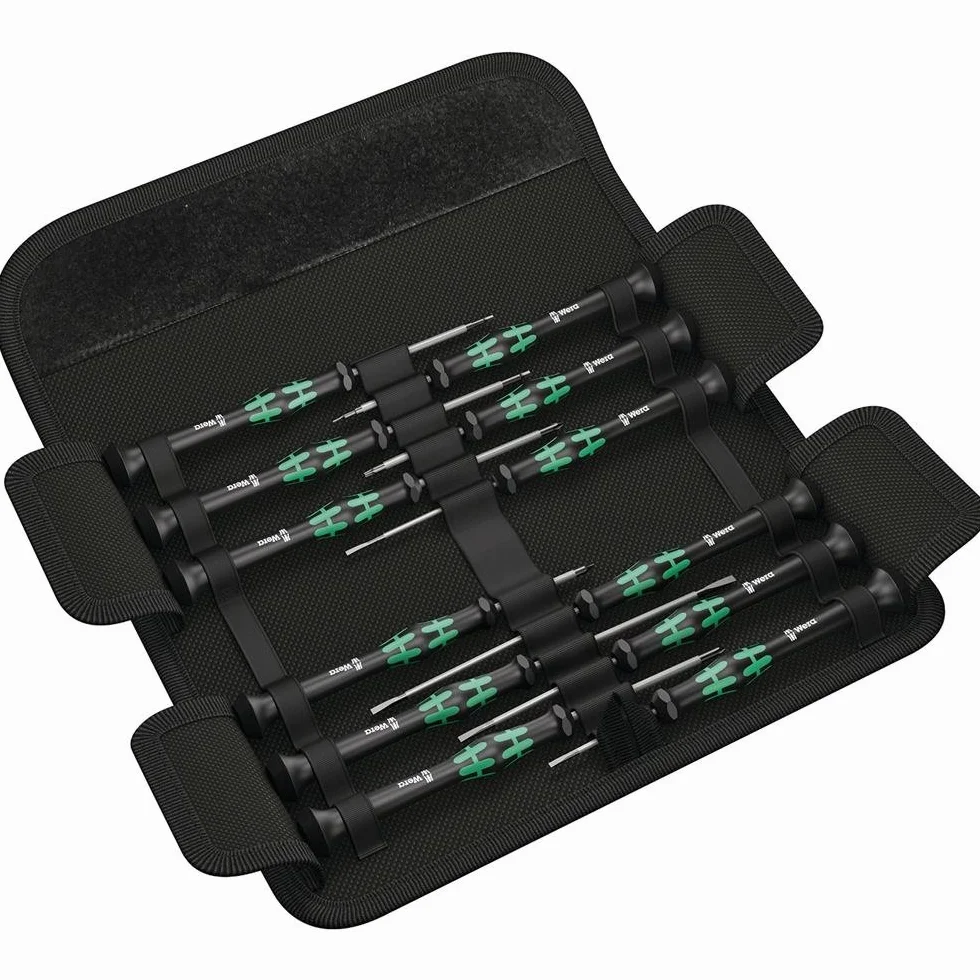 Wera Zestaw Wkrętaków Elektronicznych 12-częściowy Wielokolorowy