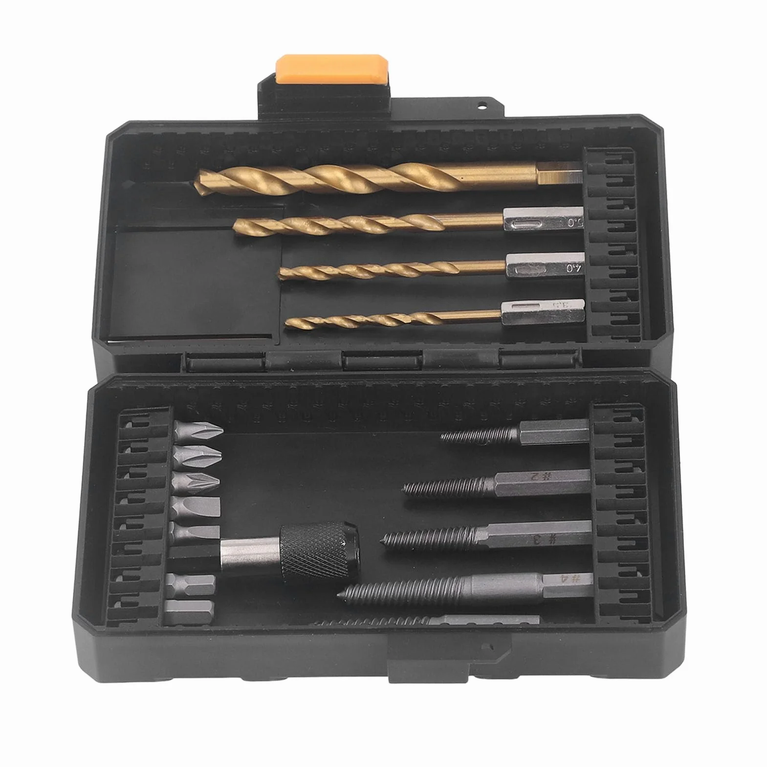 20 Szt. Zestaw Wykrętaków Do śrub, Uszkodzone Narzędzie Do Usuwania Złamanych śrub Wiertła Kręte Z Chwytem Sześciokątnym Z Zestawem Wkrętaków Narzędzia Ręczne DIY Gadżety Dla Mężczyzn