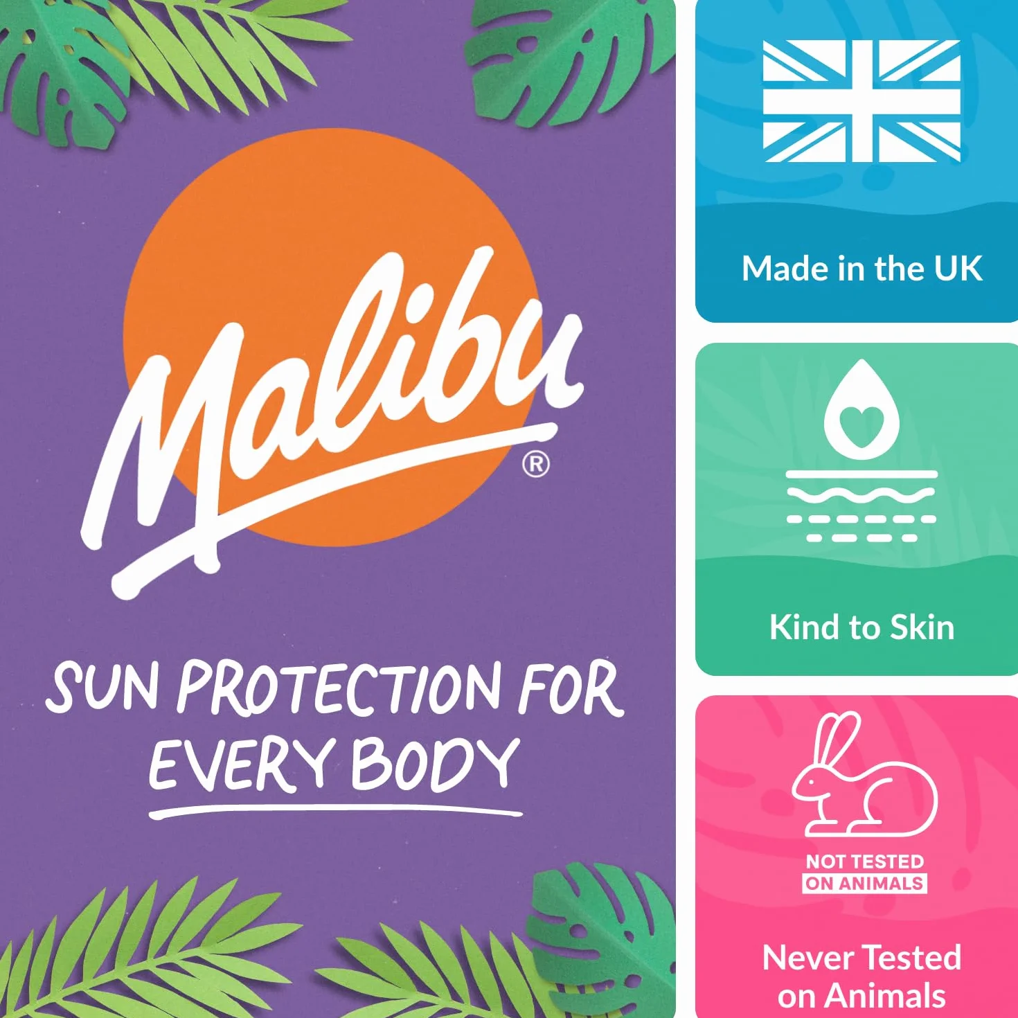 Malibu Sun, Fast Tan, olej do opalania ciągłego w sprayu kokosowym, łatwa aplikacja, 175 ml