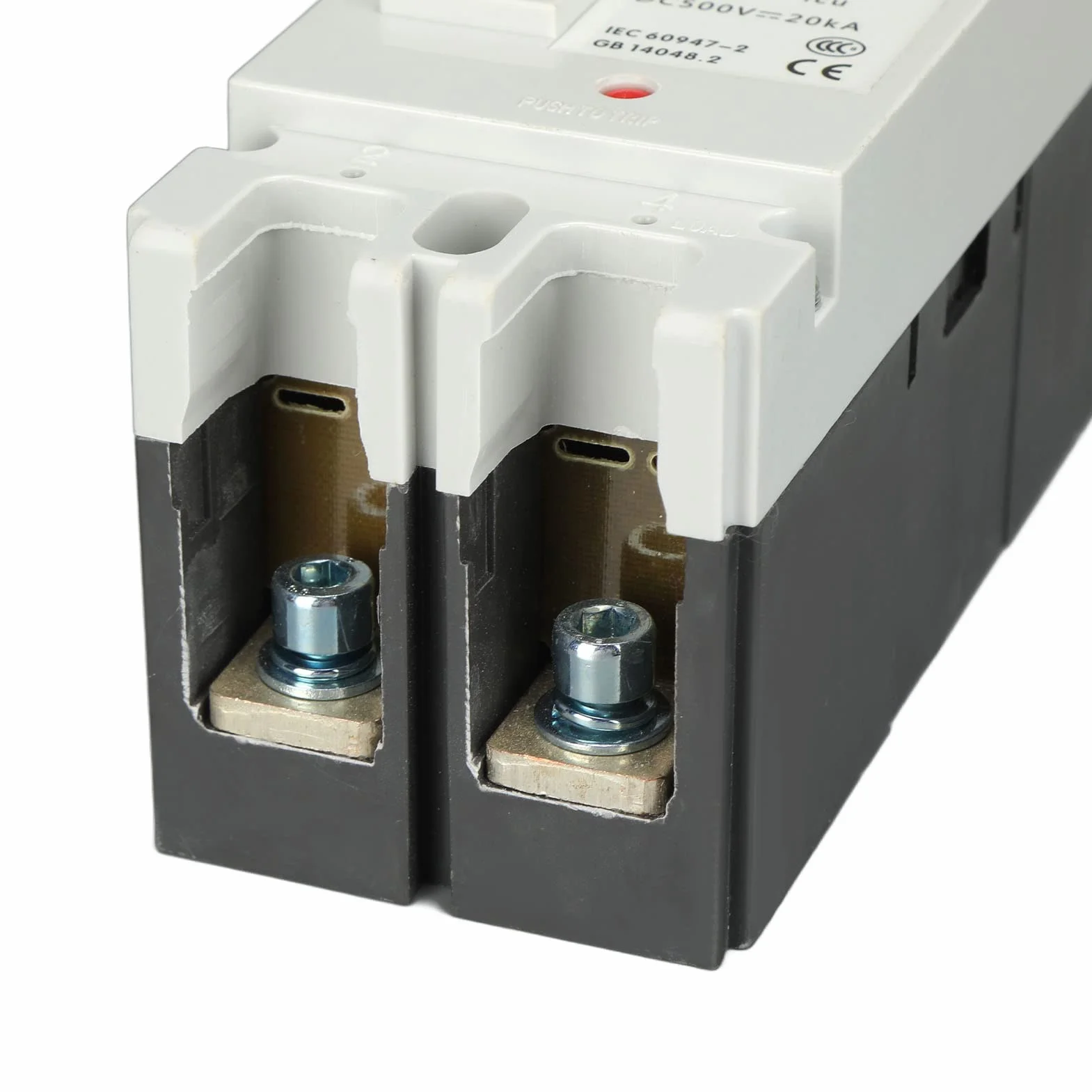 MCCB Przerywacz DC 500V 250A 2P Izolator do Systemu Fotowoltaicznego
