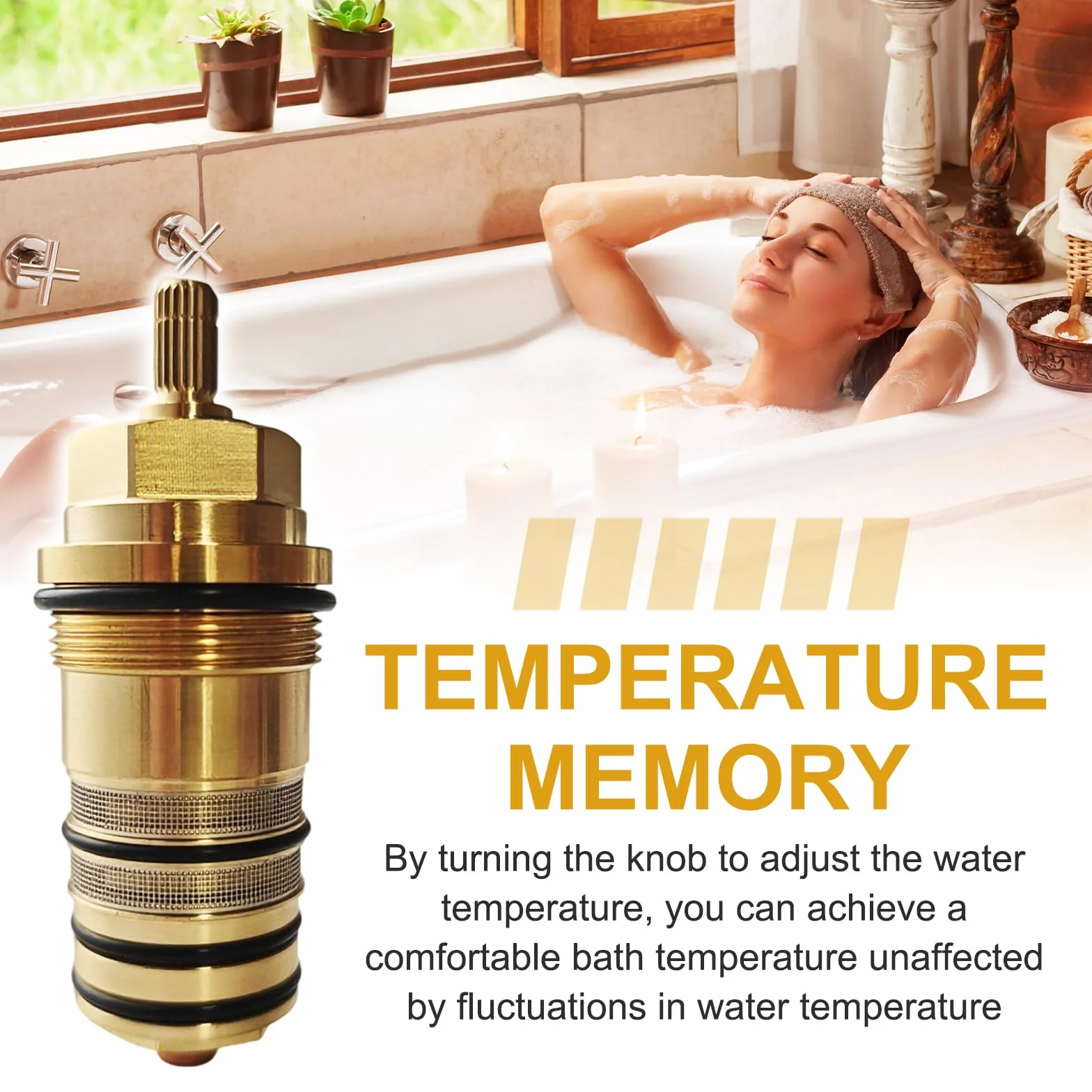 Jednostka regulacji temperatury 94282000 termostatyczne zawory zasuwowe z mosiądzu część zamienna do Hans1grohe