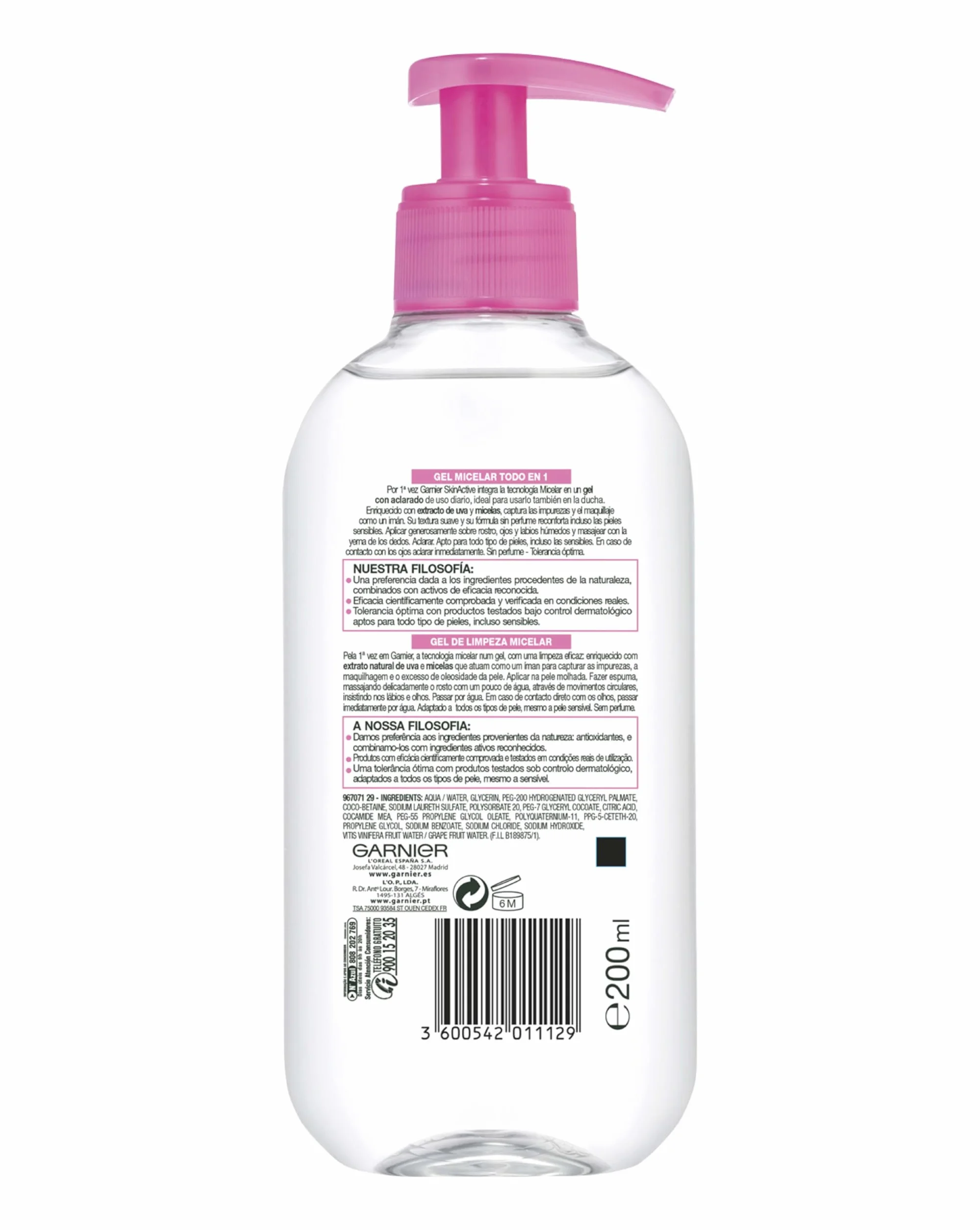 Garnier Żel Micelarny Do Demakijażu