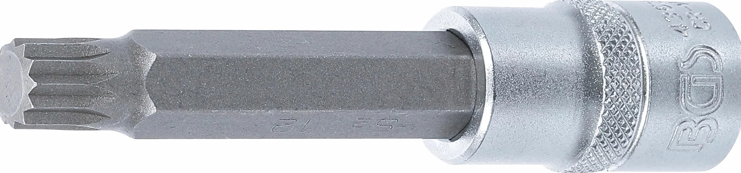 BGS 4363 Nasadka do bitów 12,5 mm (1/2") długość 100 mm gniazdo wielokątne M12