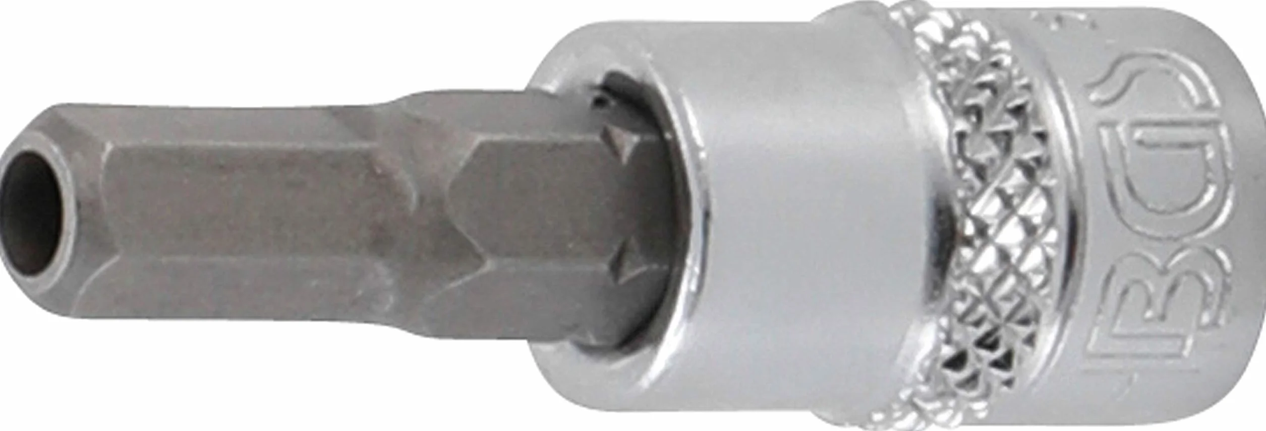 BGS 5156 Zestaw nasadek do bitów napęd 6,3 mm (1/4") gniazdo sześciokątne z otworem 2 - 7 mm 8 szt.