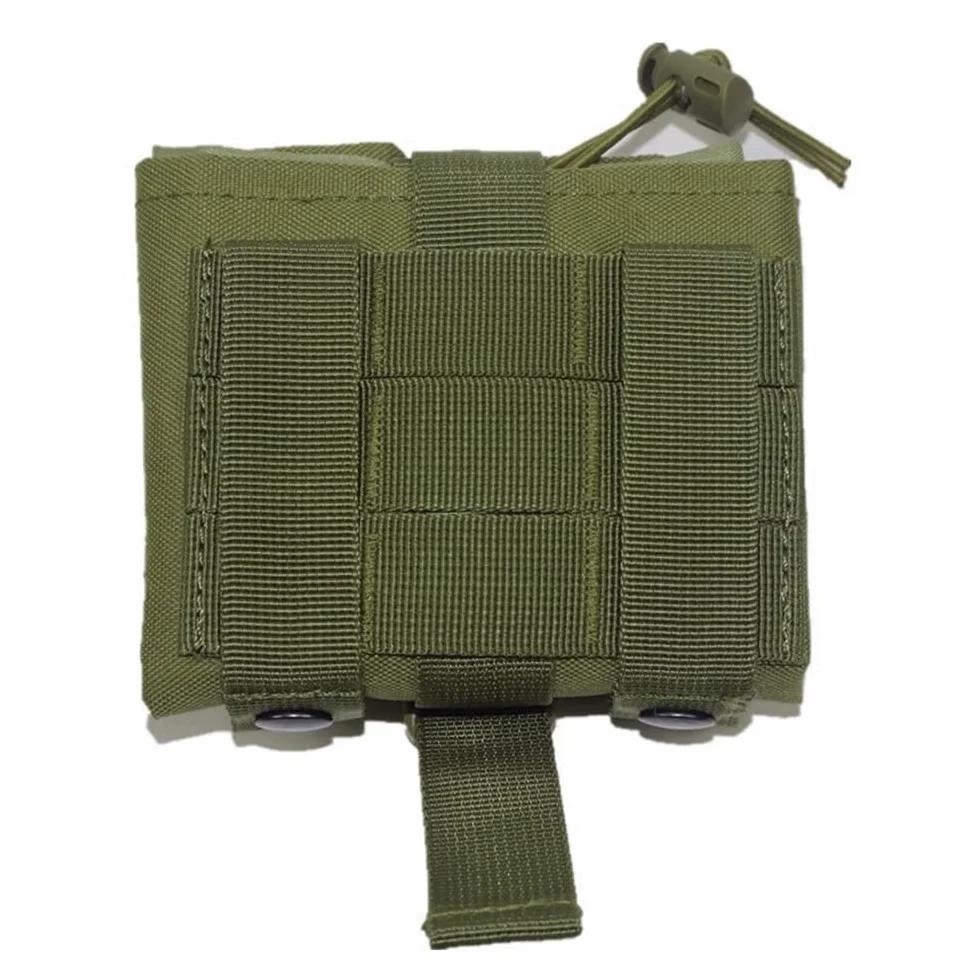 1 Szt. Składana Taktyczna Torba Zrzutowa Na Magazynki Molle Hunting Military Airsoft Gun Ammo Edc Bag Składana Kabura Utility Recovery Mag/Od
