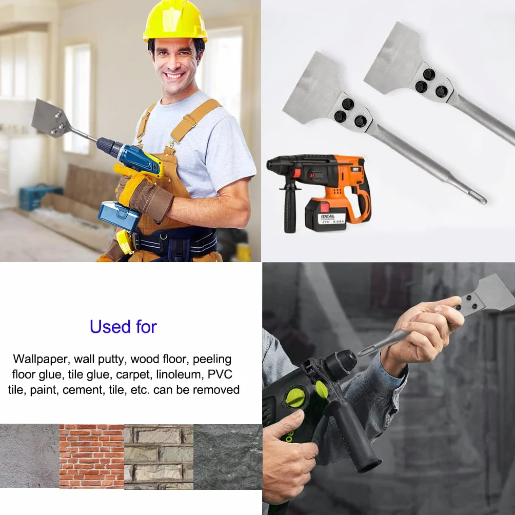 SDS PLUS Dłuto do płytek 300 x 100 x 80 mm