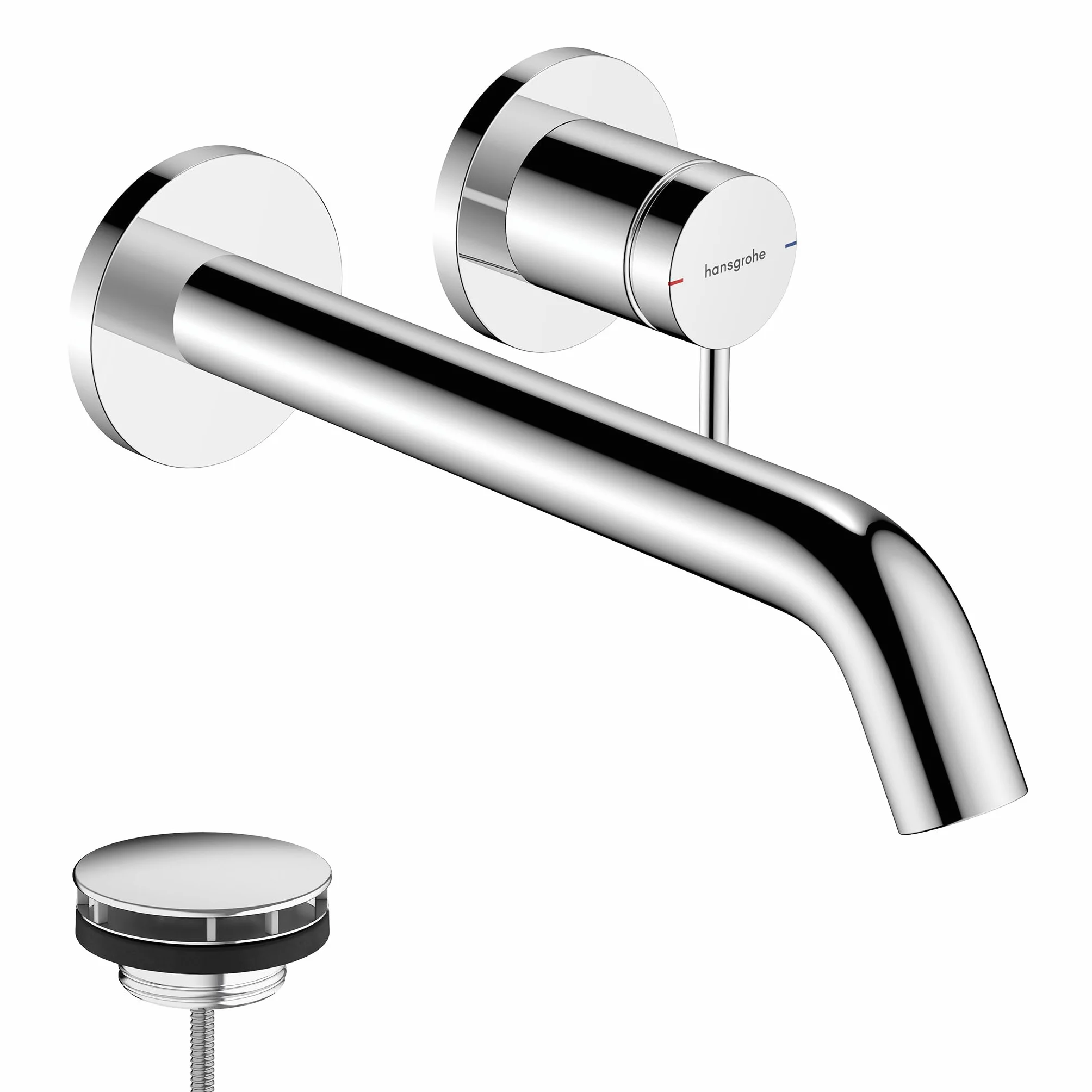 Hansgrohe Tecturis S bateria umywalkowa podtynkowa chrom 22,5 cm EcoSmart+