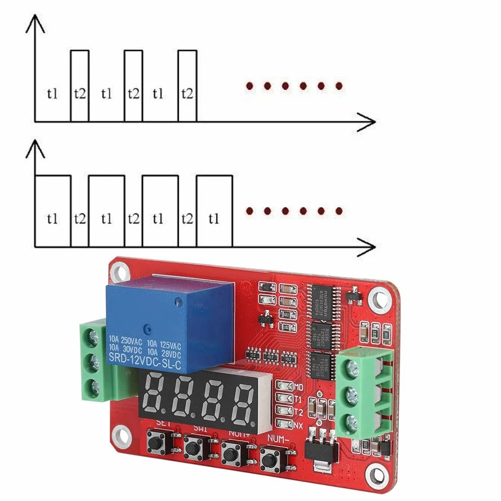 Tosuny FRM01 moduł przekaźnikowy timer przekaźnik samoblokujący