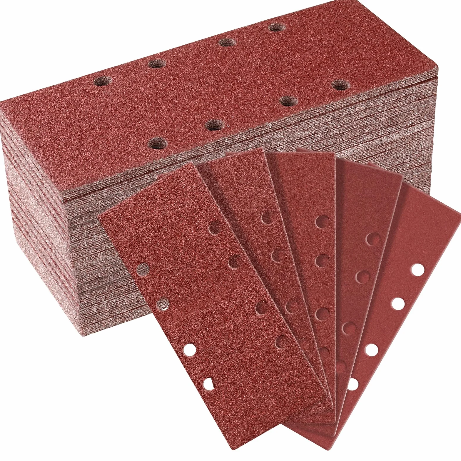 Papier ścierny 93 x 230 mm 50 sztuk ziarnistość 40/60/80/120/240 do szlifierki Bosch