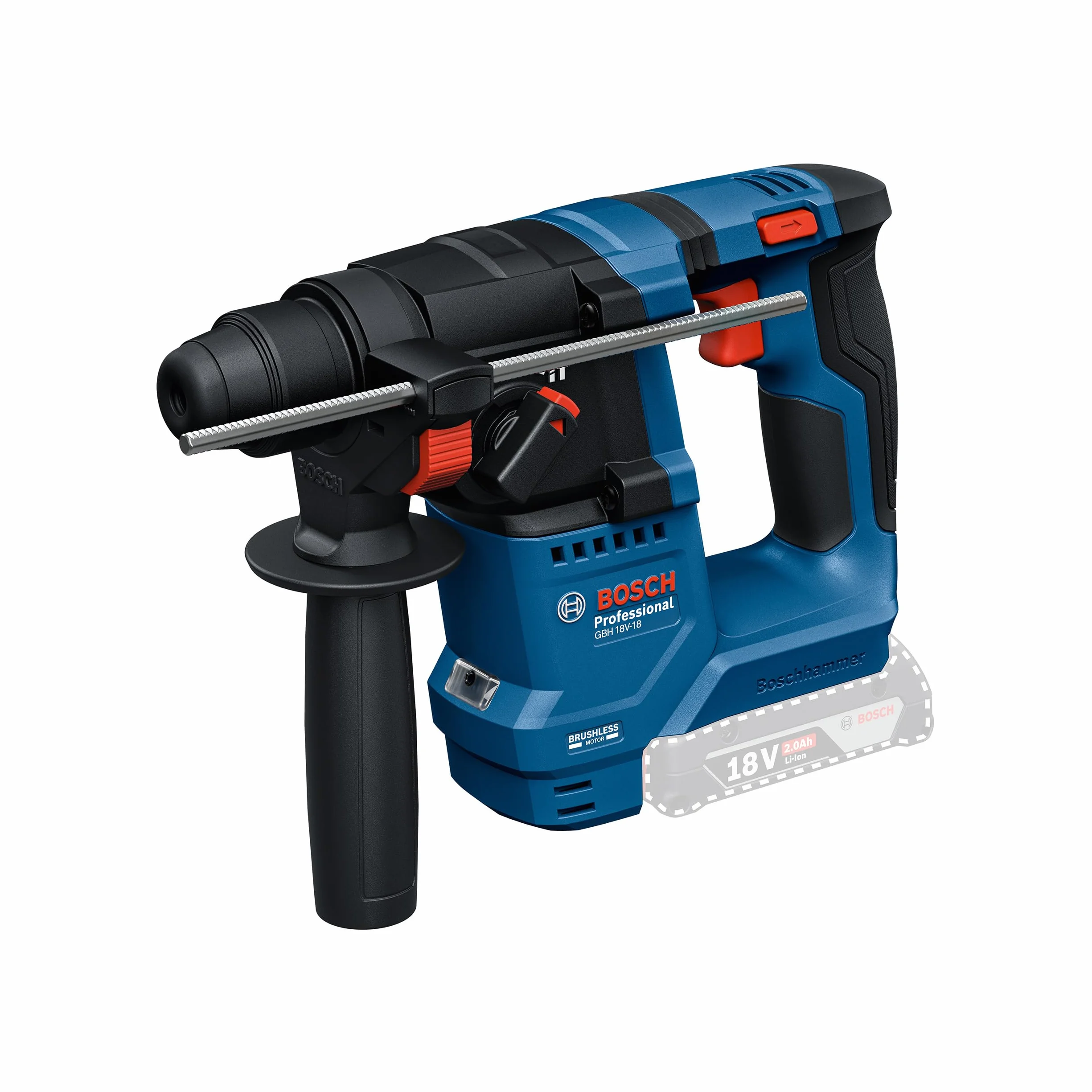 Bosch Professional GBH 18V-18 Akumulatorowy młot udarowo-obrotowy SDS plus 18V