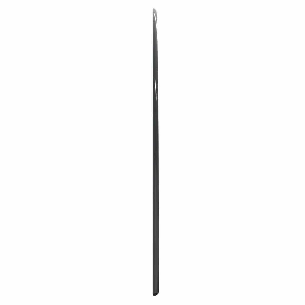 vidaXL Piec kominkowy szklana płyta kominkowa półokrągła 1000 x 500 mm